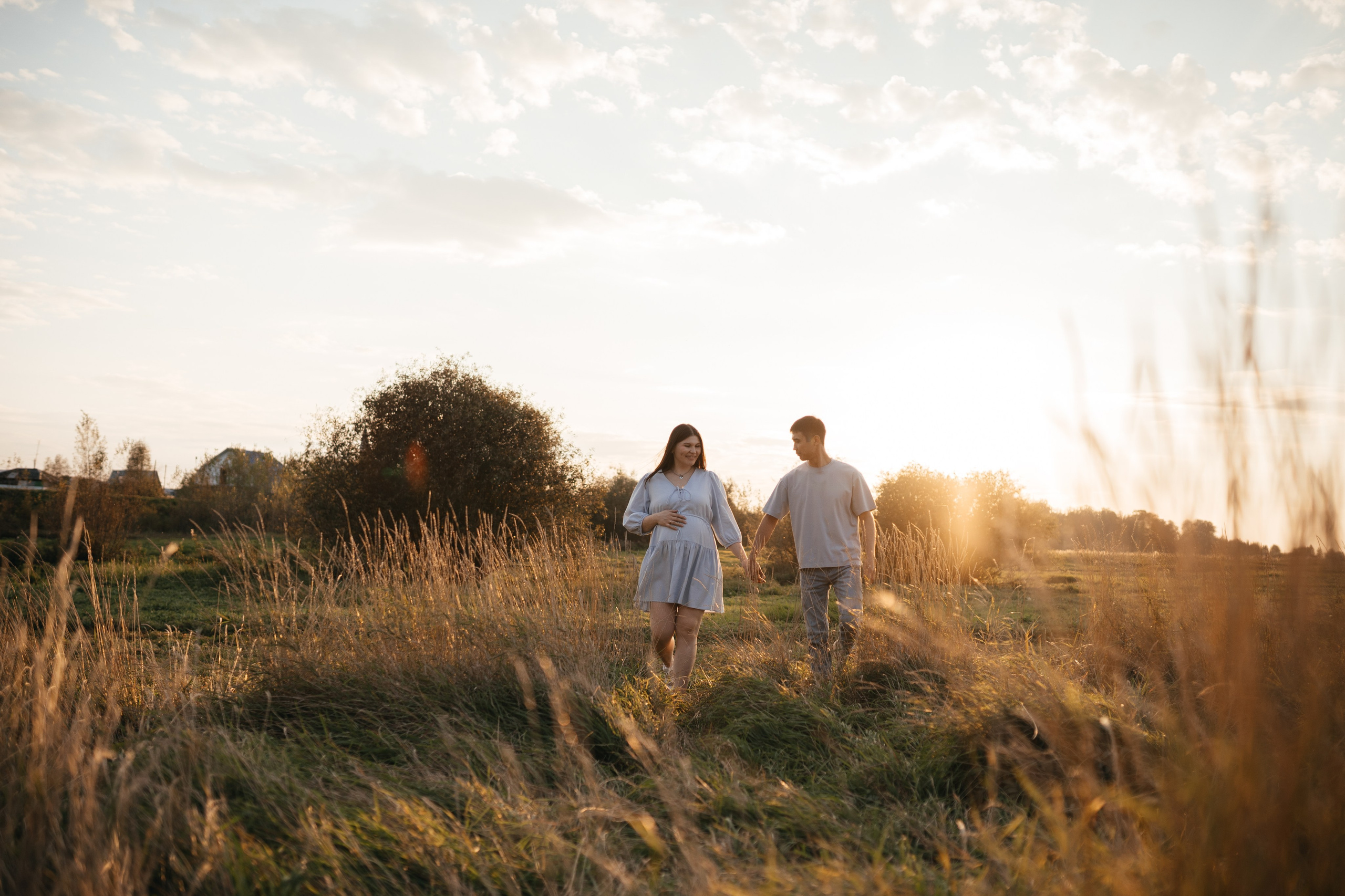 Теплый закат. Семейный фотограф в Тюмени  Утенкова Юлия
