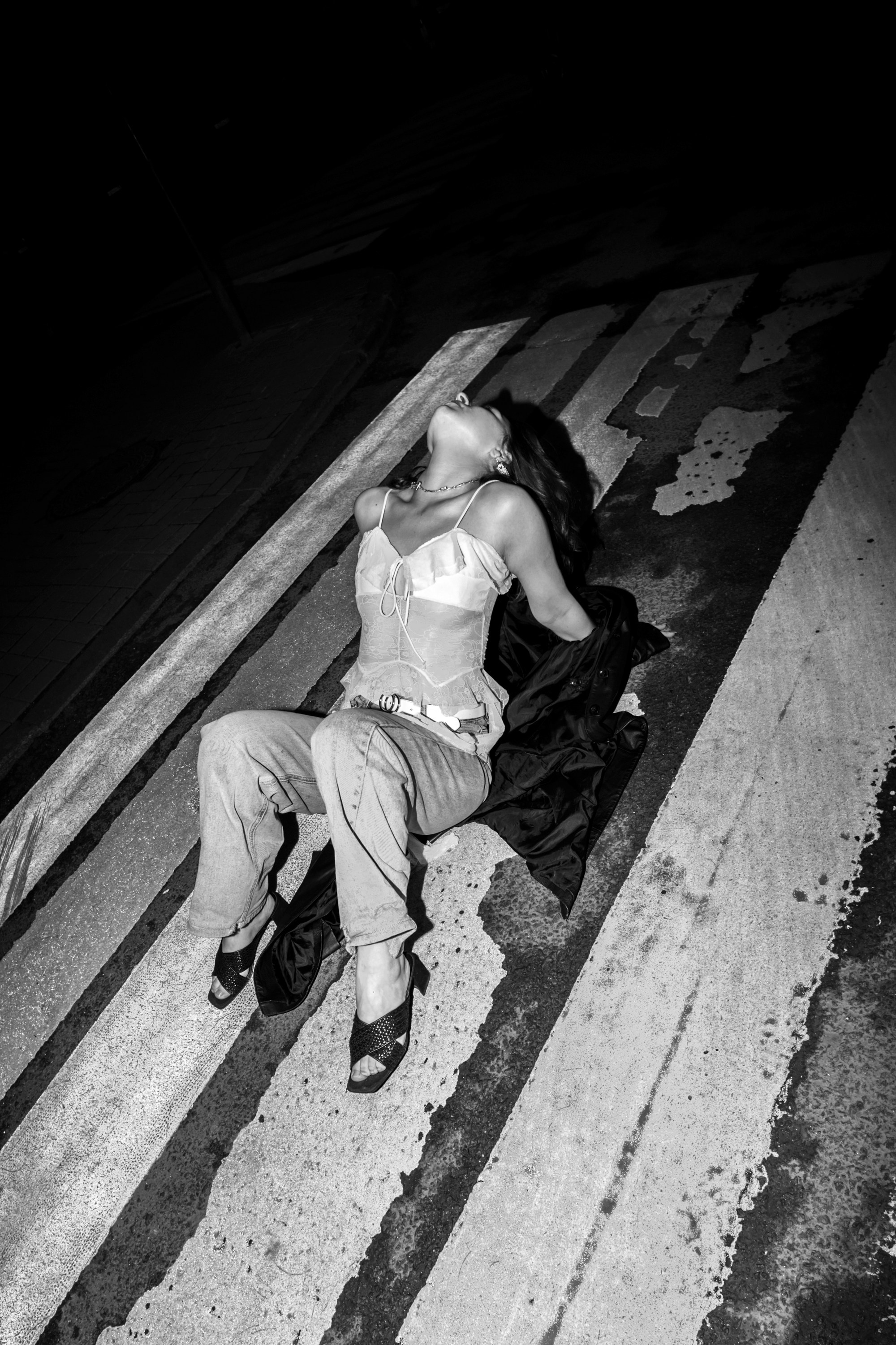 Танец в ночном городе. Арт-фотограф Кристина Каширская