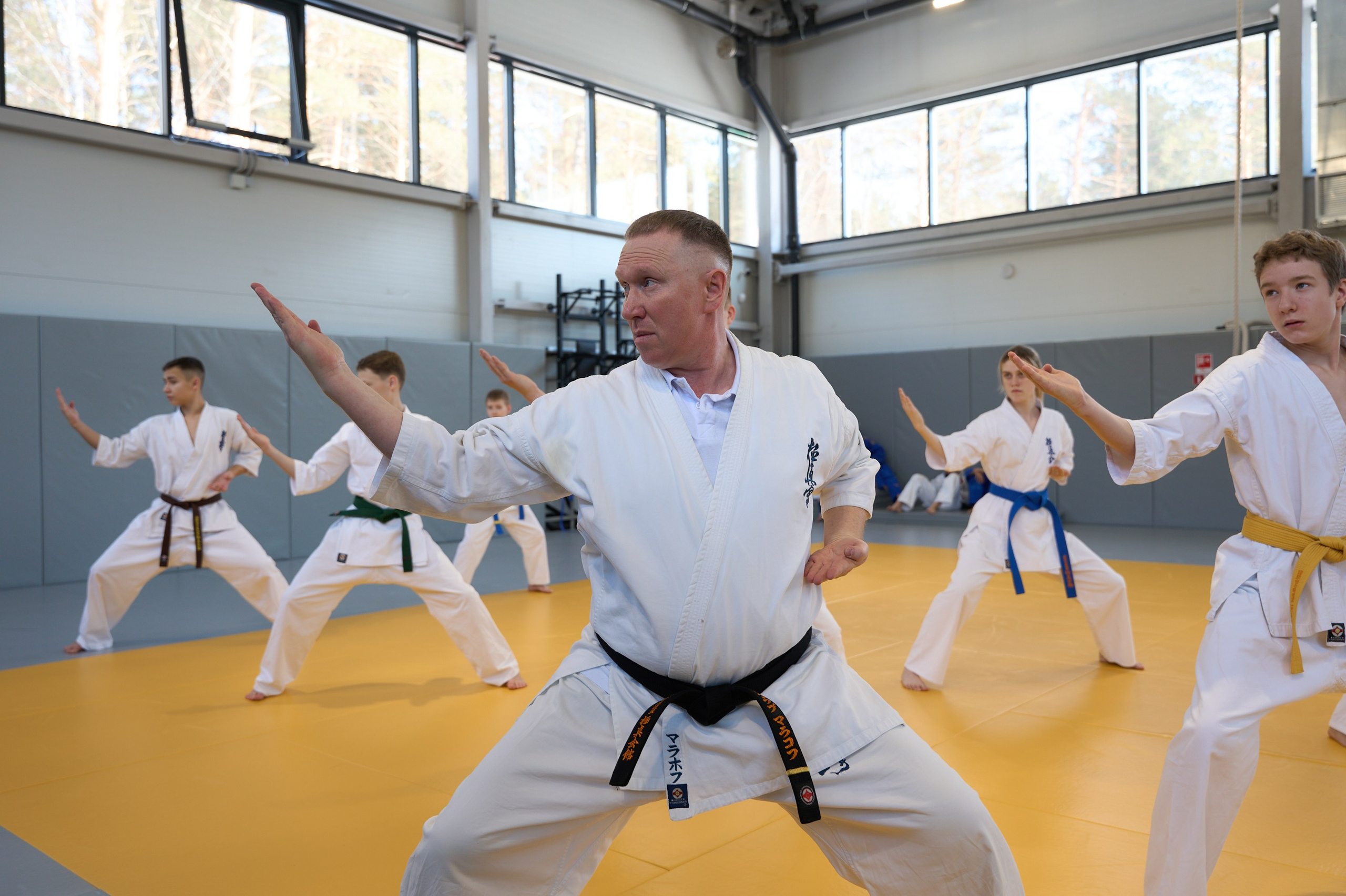 Открытие центров спортивных единоборств «Сокол» Красноярск/Дивногорск. Александр Сазонов Красноярск