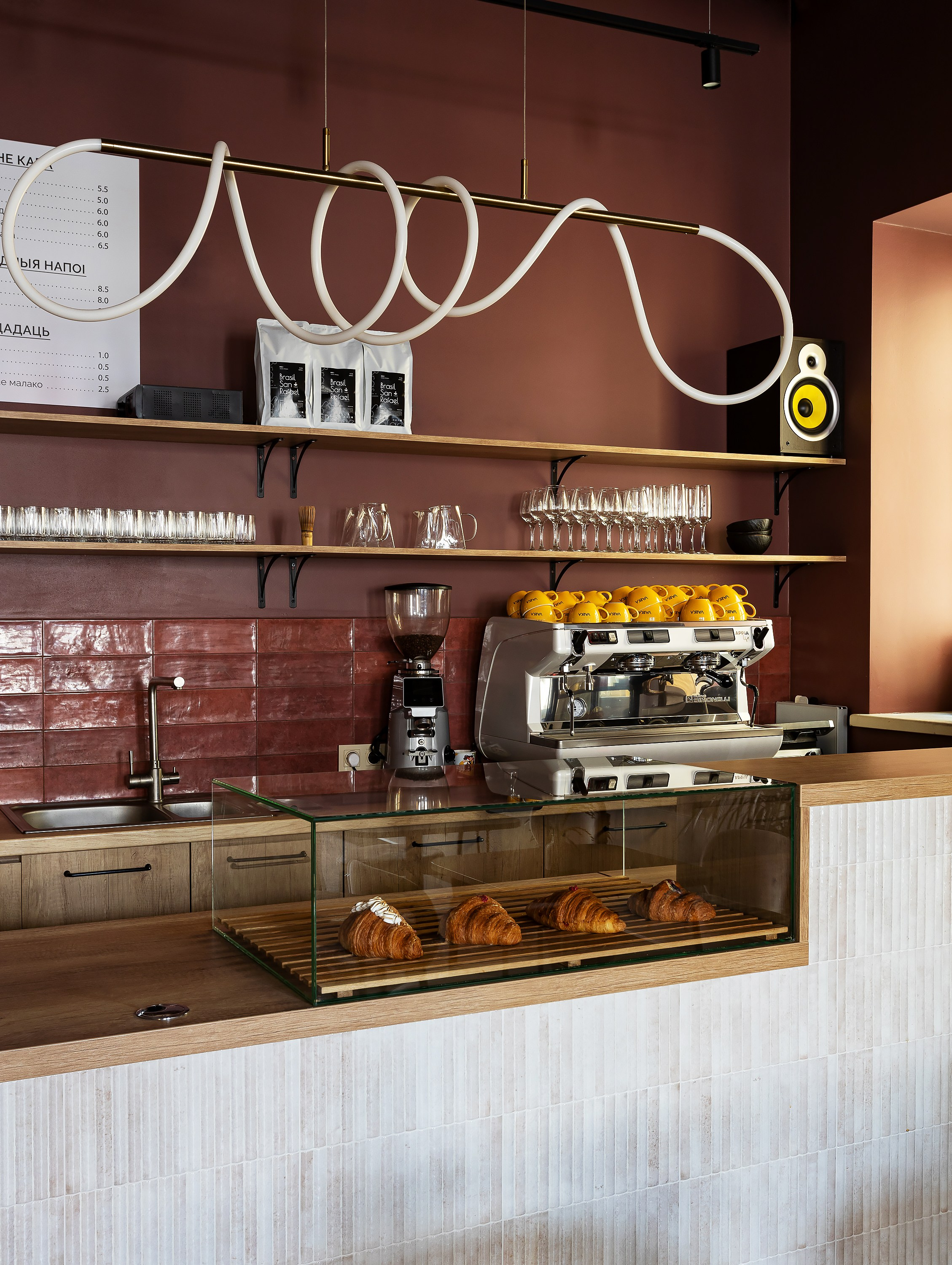 Кофейня «VARKA» Раковская. Дизайн: Екатерина Успенская