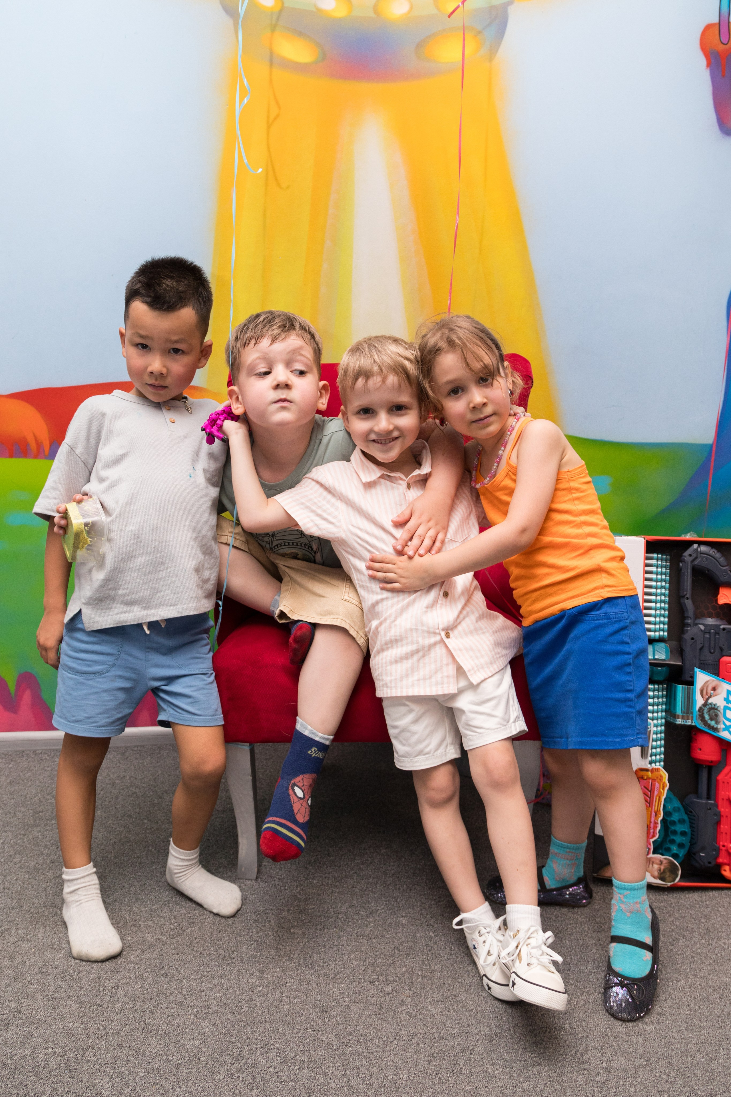 День рождения Феди, 5 лет. НЕОПАРК. Детский и контент фотограф Надя Волкова Санкт-Петербург