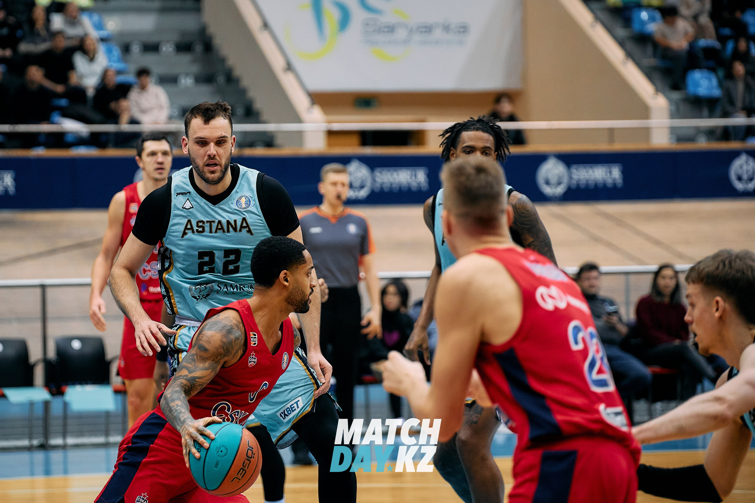Basketball | Astana versus CSKA | Dec 2023. Professional photo & Event agency (Kazakhstan, Astana)