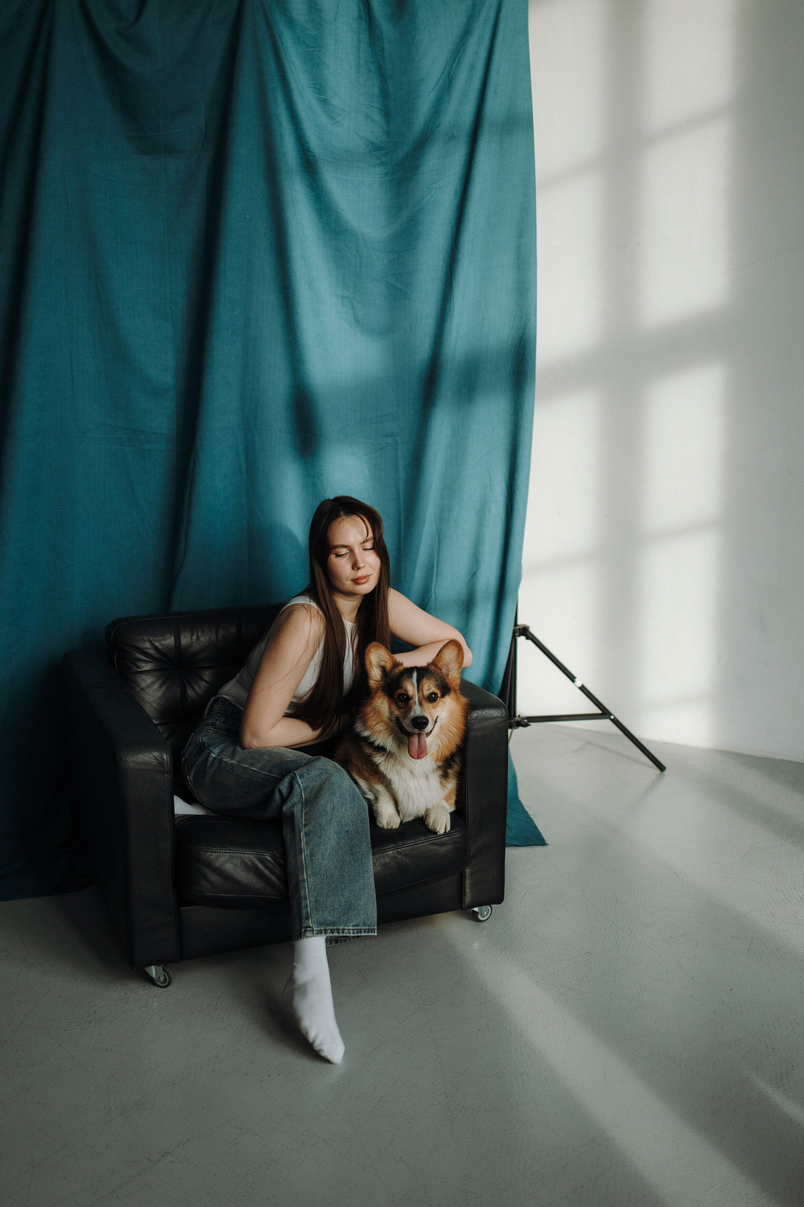 Настя и Коржик. Фотограф — Анималист | Санкт-Петербург