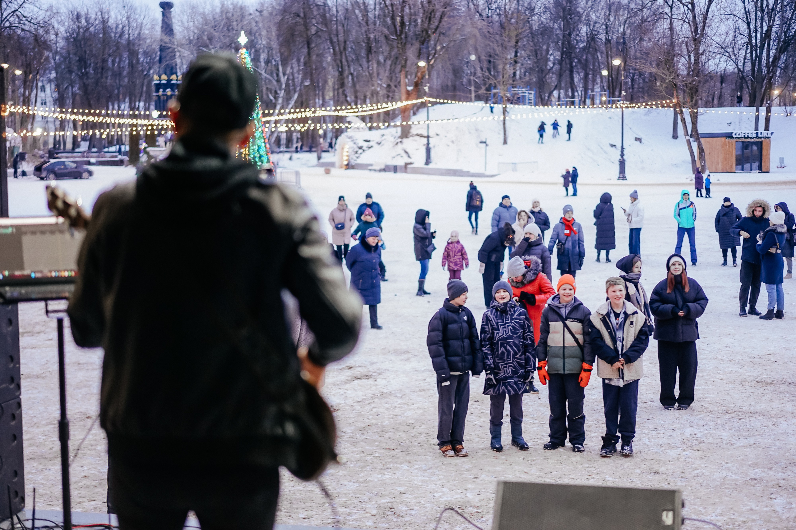«Предновогодний переполох» Лопатинский сад, 14.12.2024. Фотограф и видеограф Смоленск | Студия Цезарь