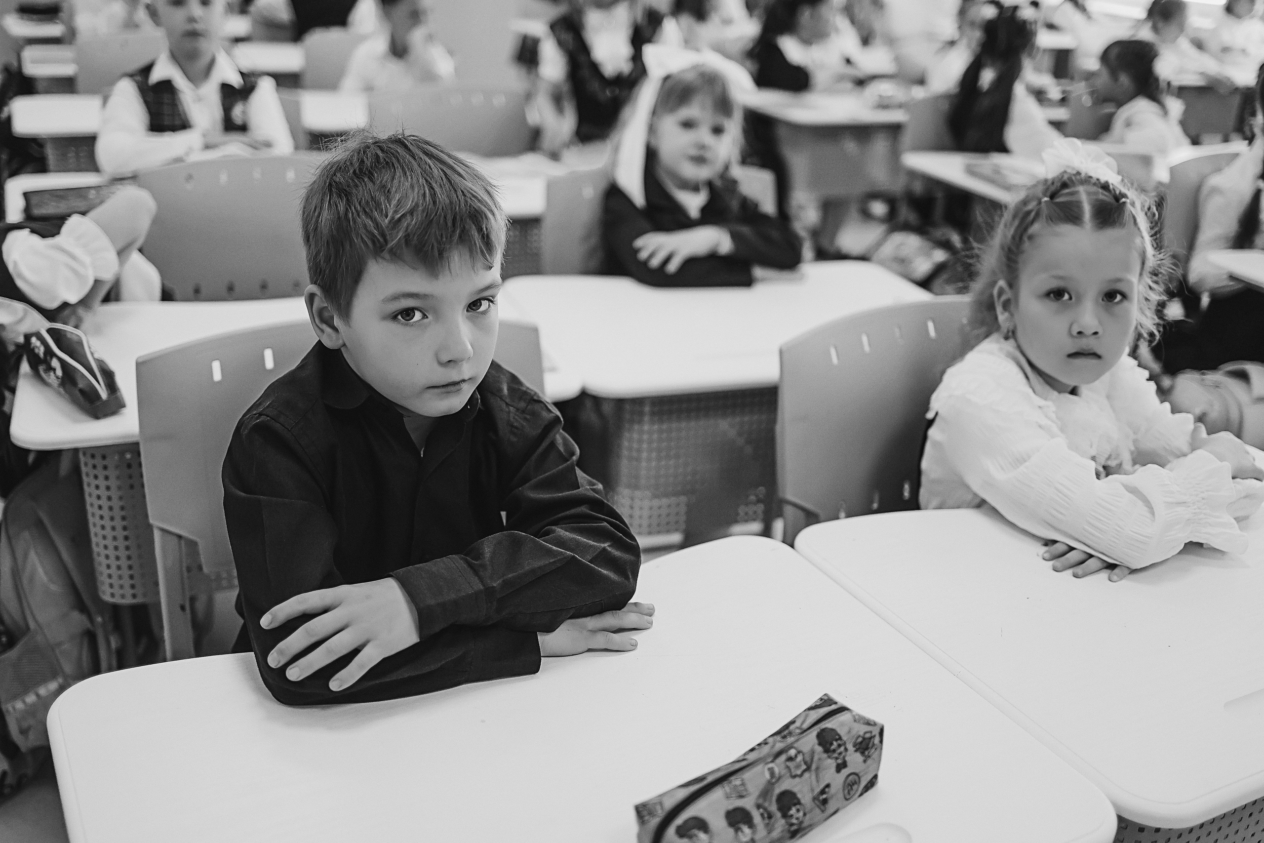 Один день в школе 1 класс. Семейный фотограф Тюмень, фотограф на роды Салмина Мария