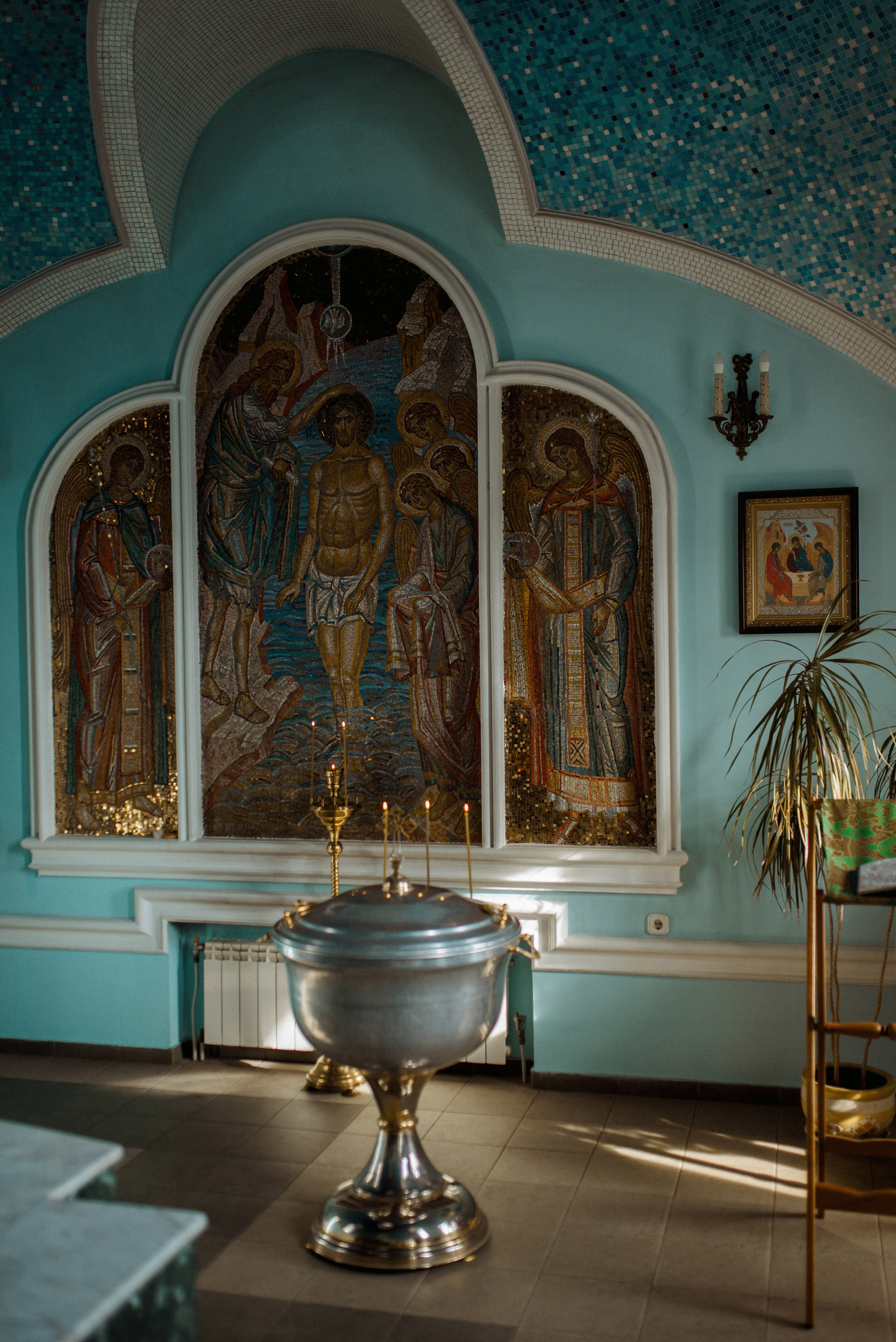 Крещение Софии. Семейный документальный фотограф в Волгограде Мариэта Додина