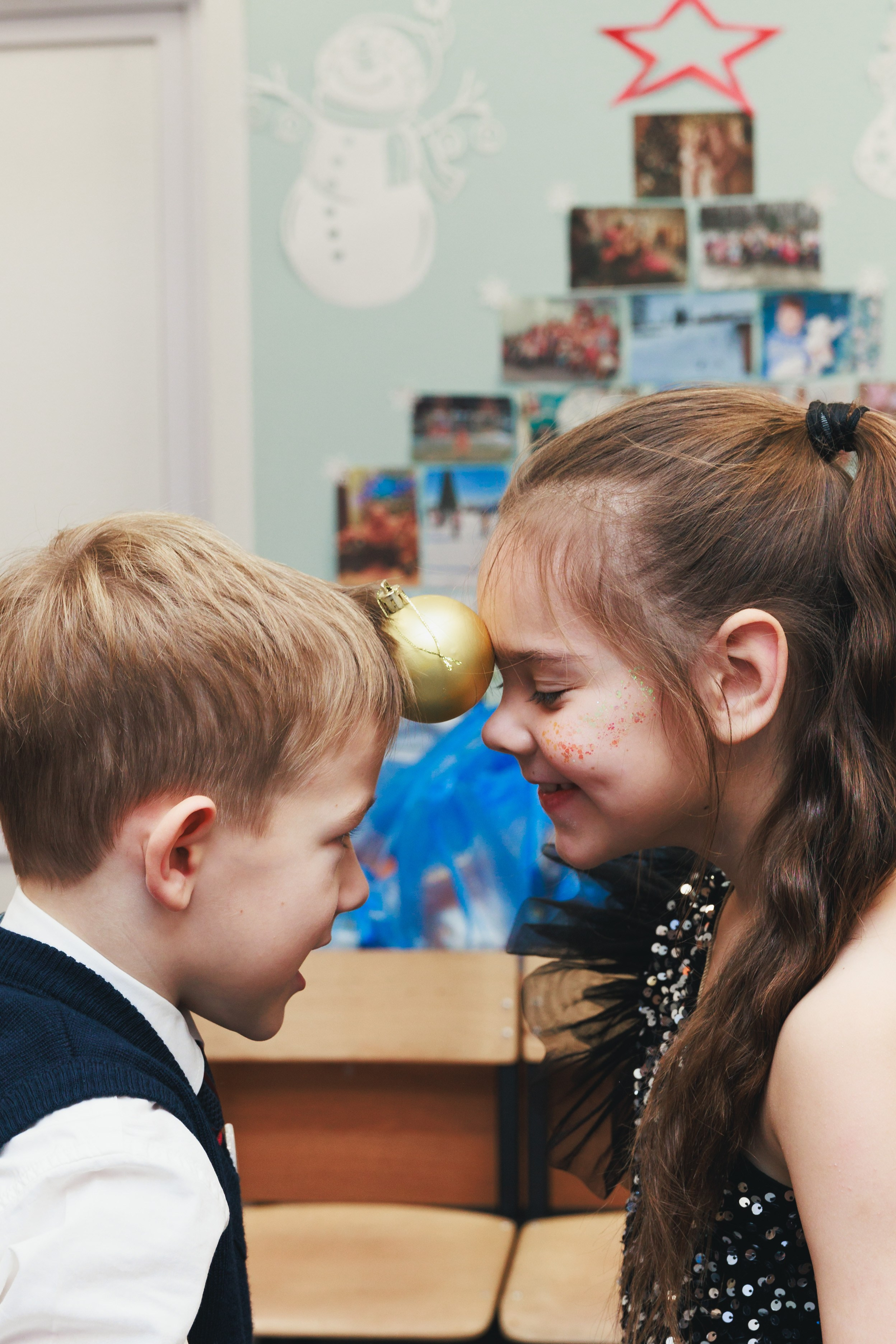 Новогодний утренник в начальной школе. Фотограф Воронеж, Новая Усмань Мария Бублик