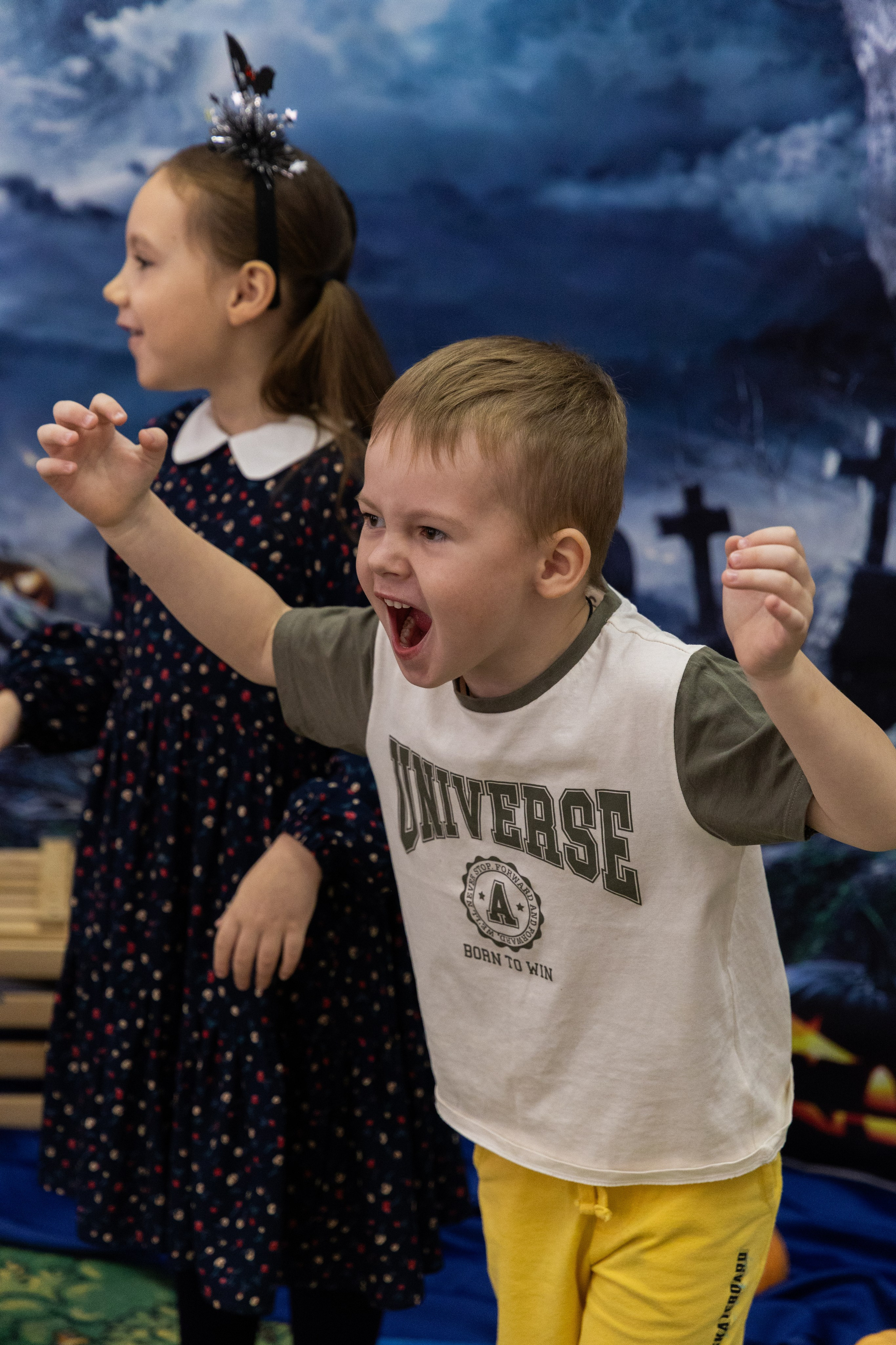 Детский праздник Halloween 28.10.2023. Свадебный и семейный фотограф в Красноярске Леонид Максимов