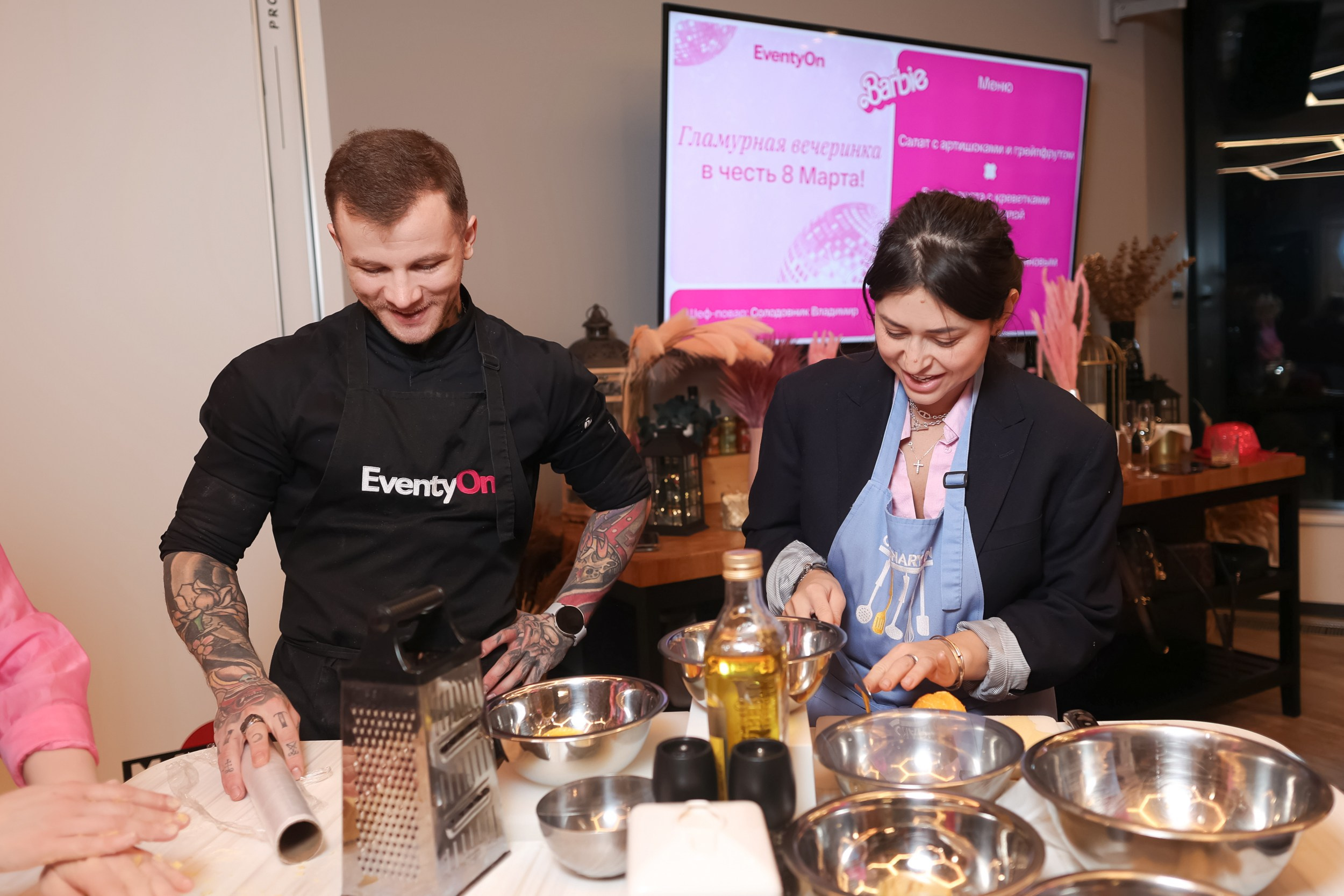 Вечеринка 8 марта в EventyOn. Репортажный фотограф видеограф в Москве Ольга Плаксина