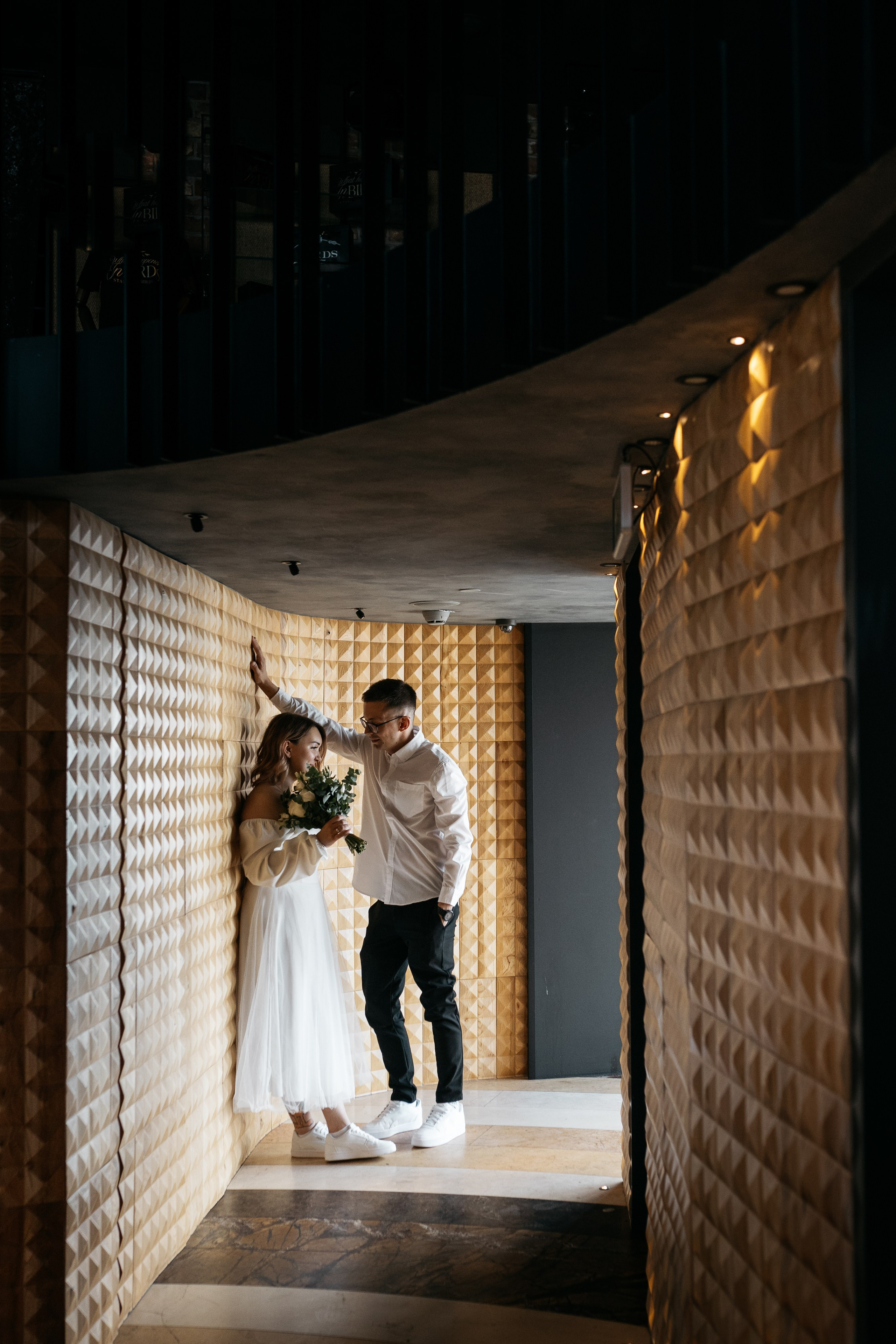 Свадьба в башне Москва-Сити/Регистрация брака в ресторане Birds. Свадебный фотограф в Москве Мария Крош