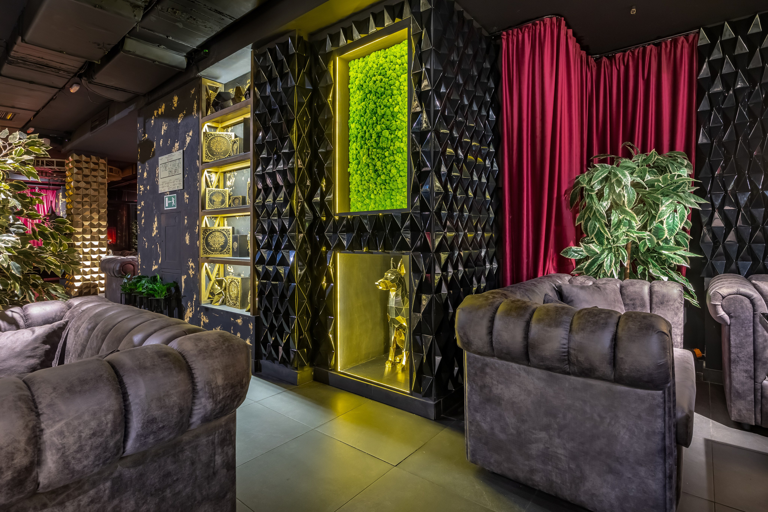 Съемка ресторана «Мята платинум». Интерьерный фотограф в Москве Сергей Чекмезов