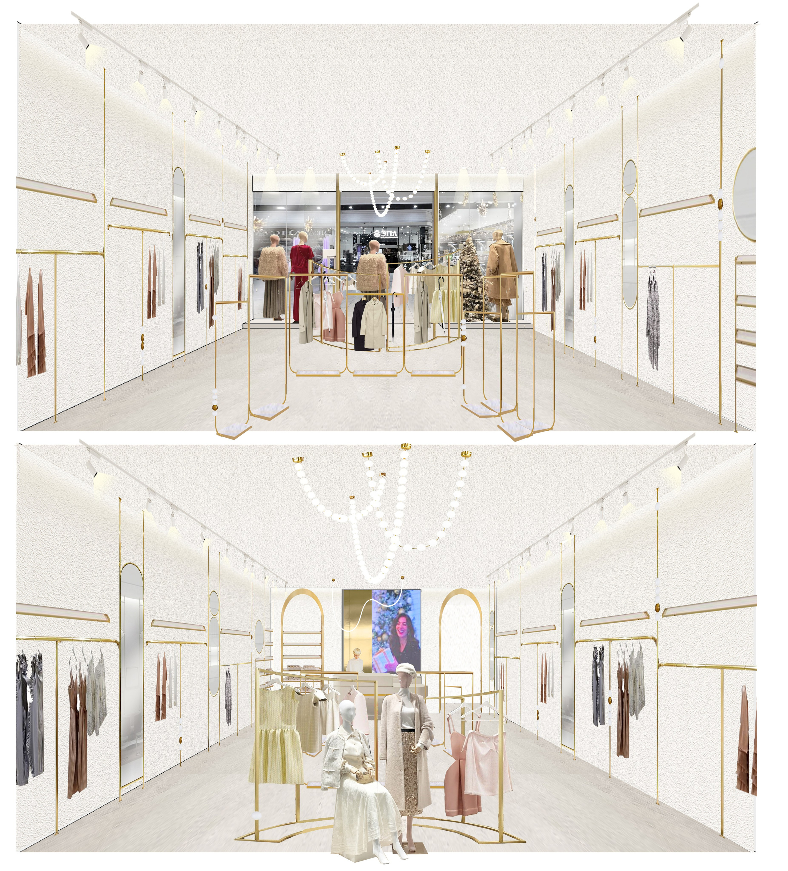 ТОРГОВЫЕ ЗАЛЫ, ОФИС «ANNA VERDI». Студия дизайна интерьеров FORMA