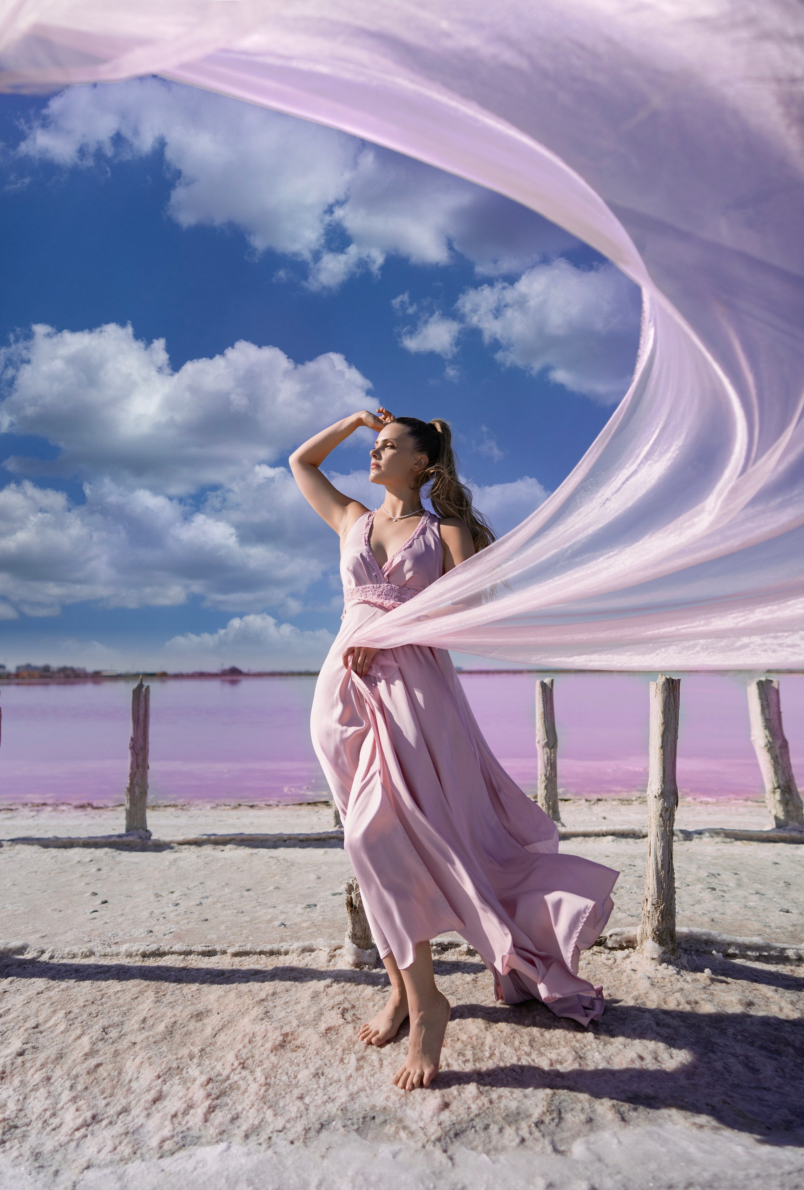 Розовое озеро Сасык-Сиваш (Евпатория). Фотограф в Крыму Лебедева Александра