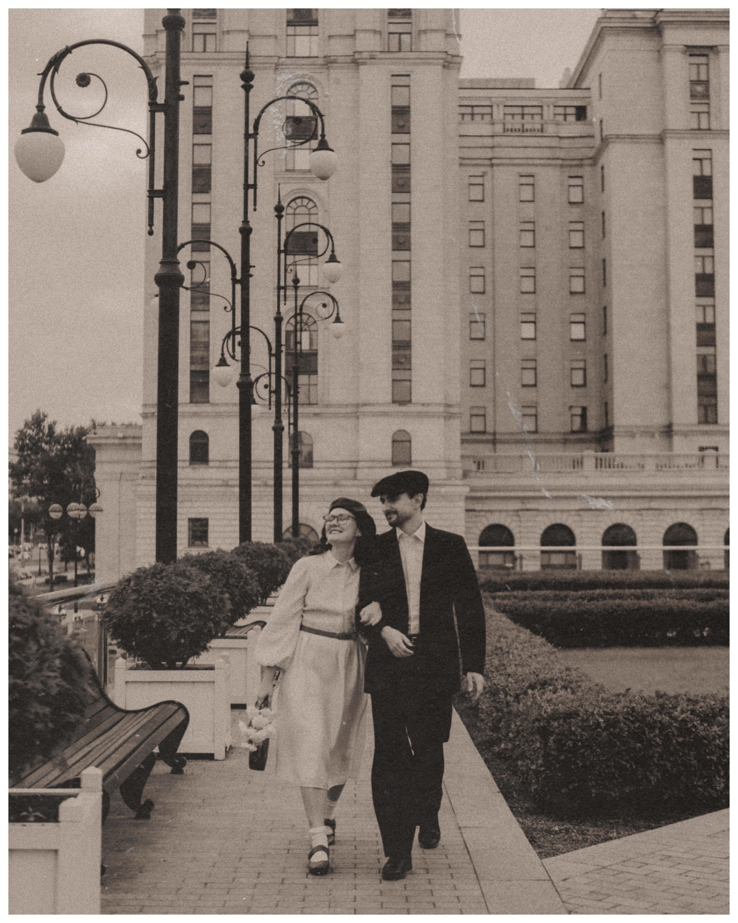 Мы шагаем по Москве. Свадебный фотограф Оля Григунова