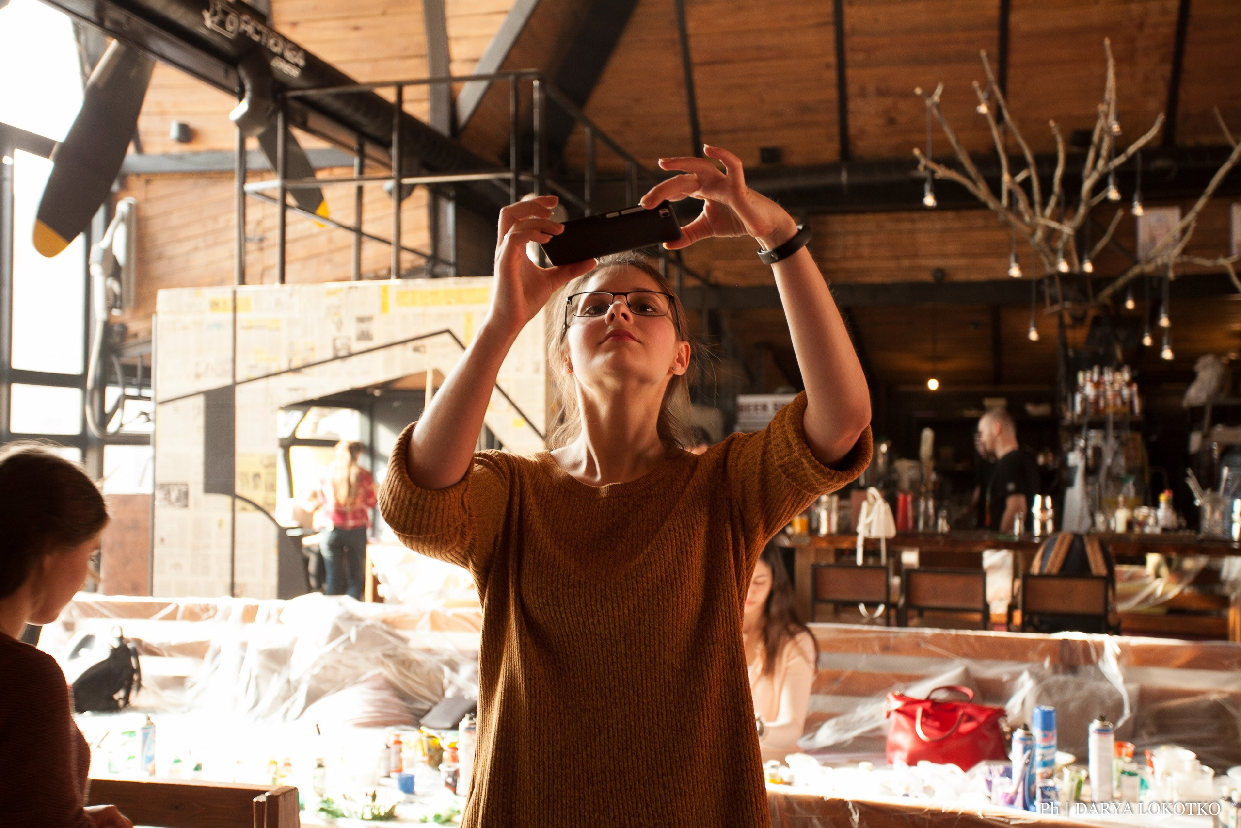 Мастер класс Fluid Art. Фотограф Дарья Локотко в Красноярске