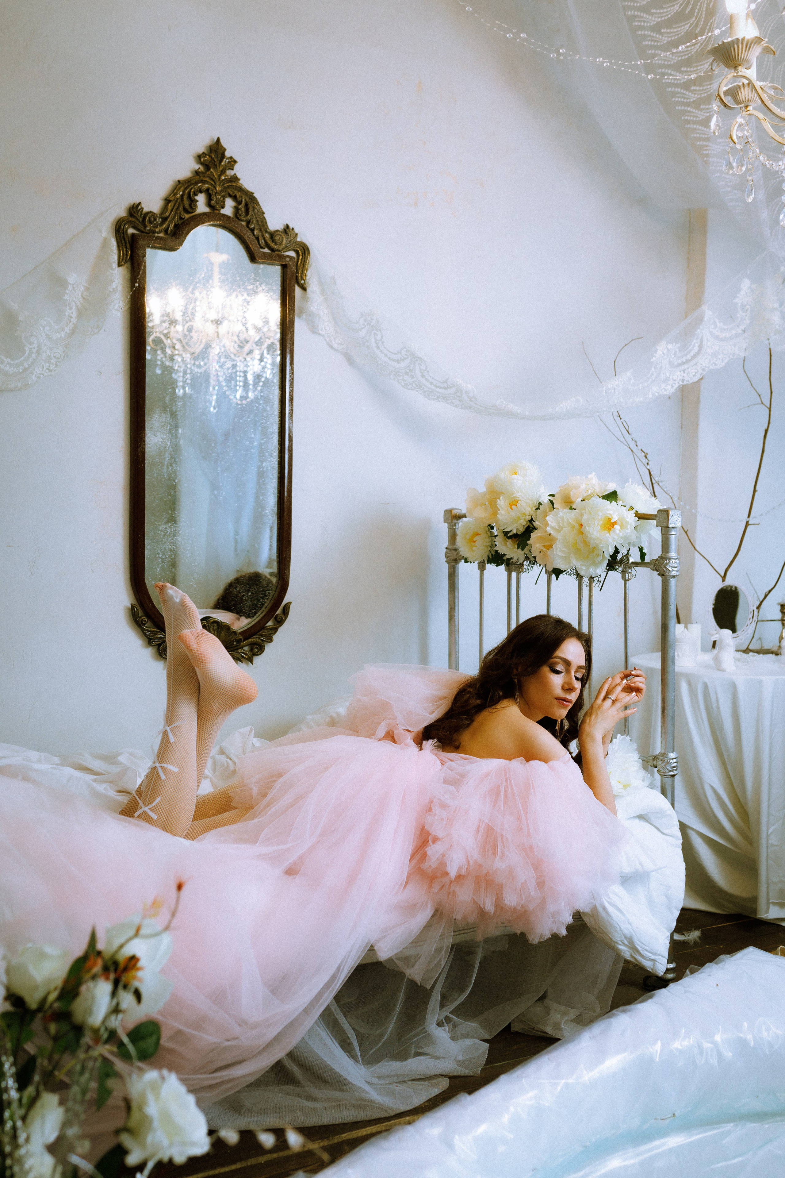 Женский портрет в студии. Фотограф Минск