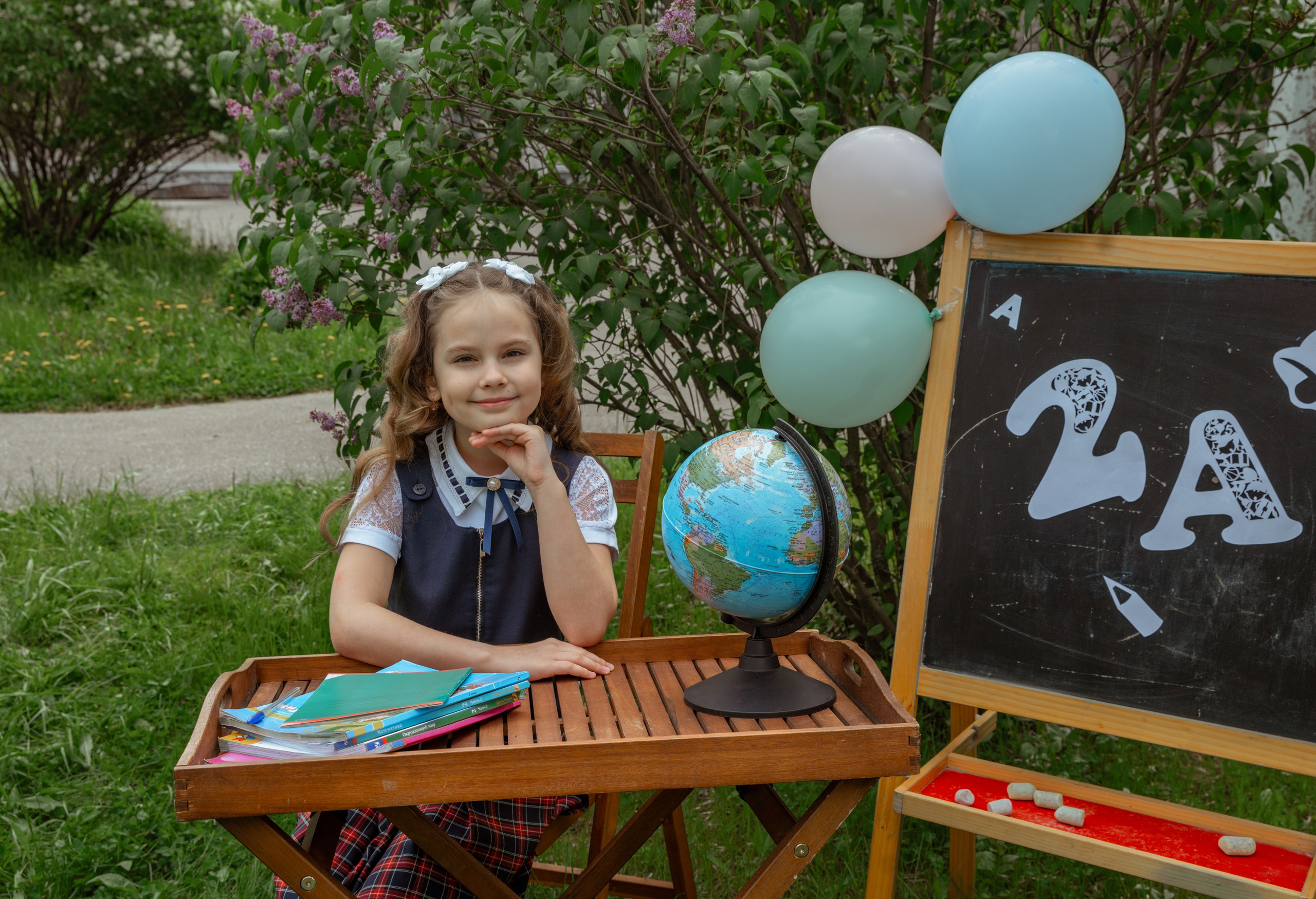 Школьная фотозона. Семейный и детский фотограф в Нижнем Новгороде