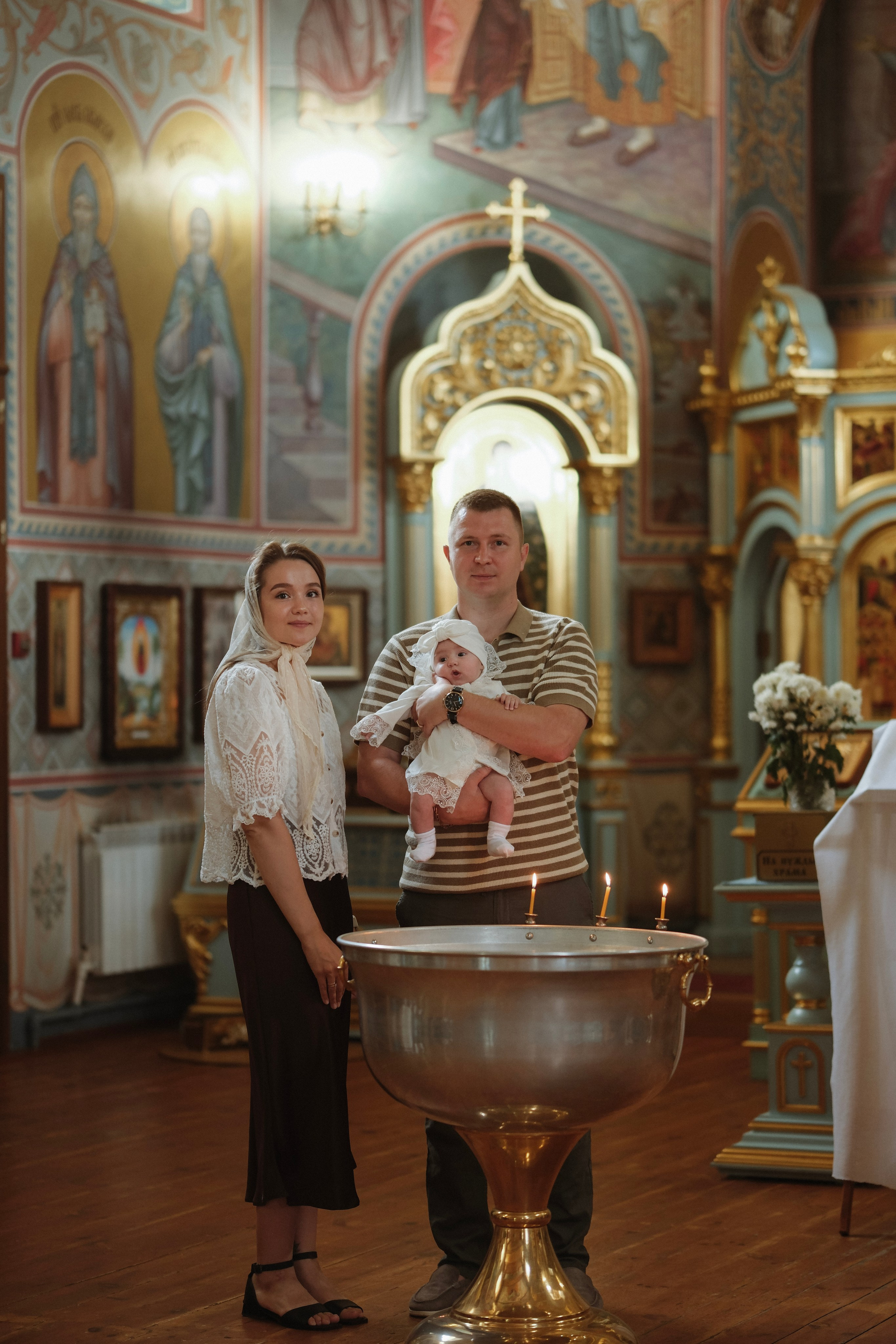 Крещение. Фотограф новорожденных в Брянске Анжелика Прохоренкова