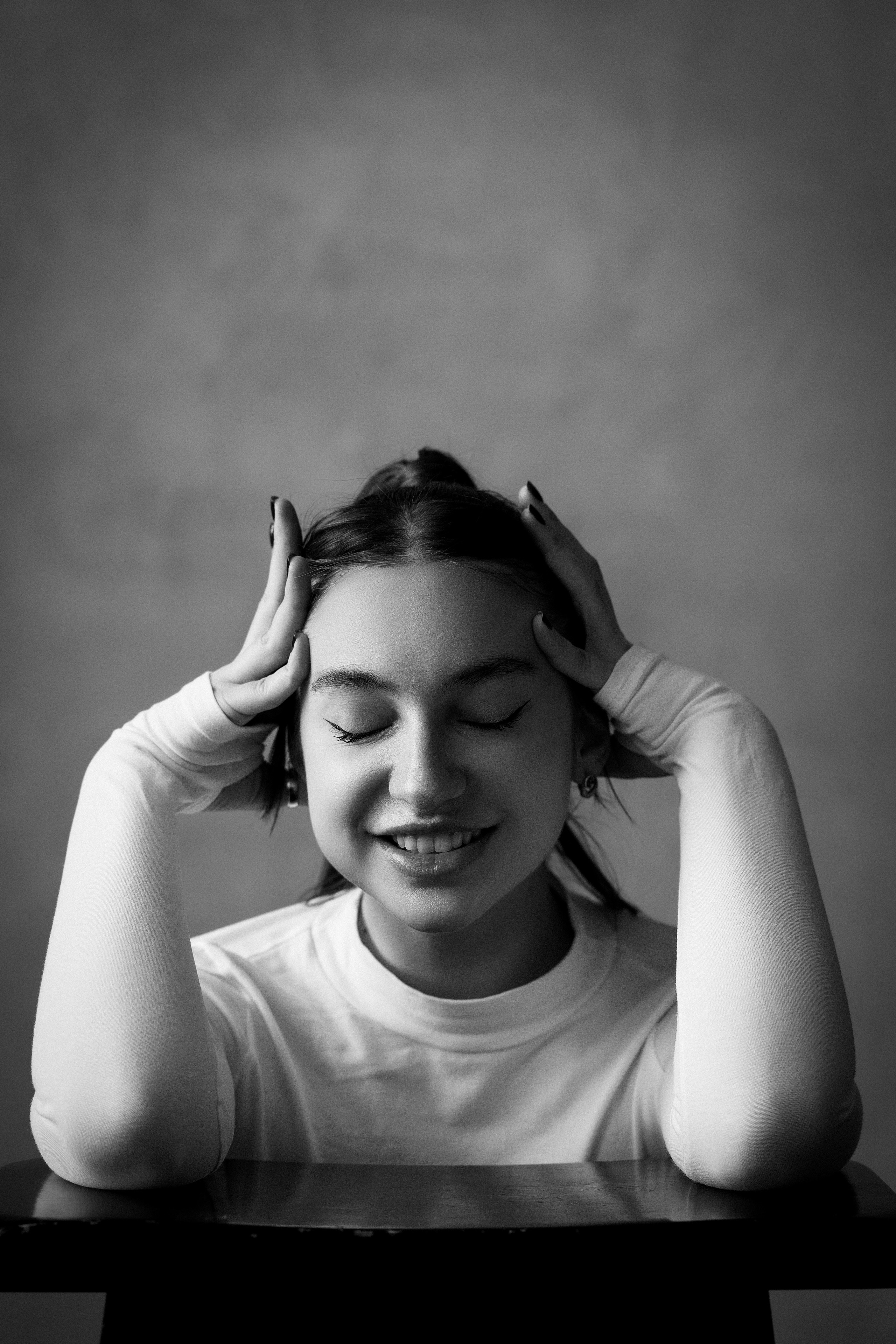 Женский портрет в студии. Фотограф Минск