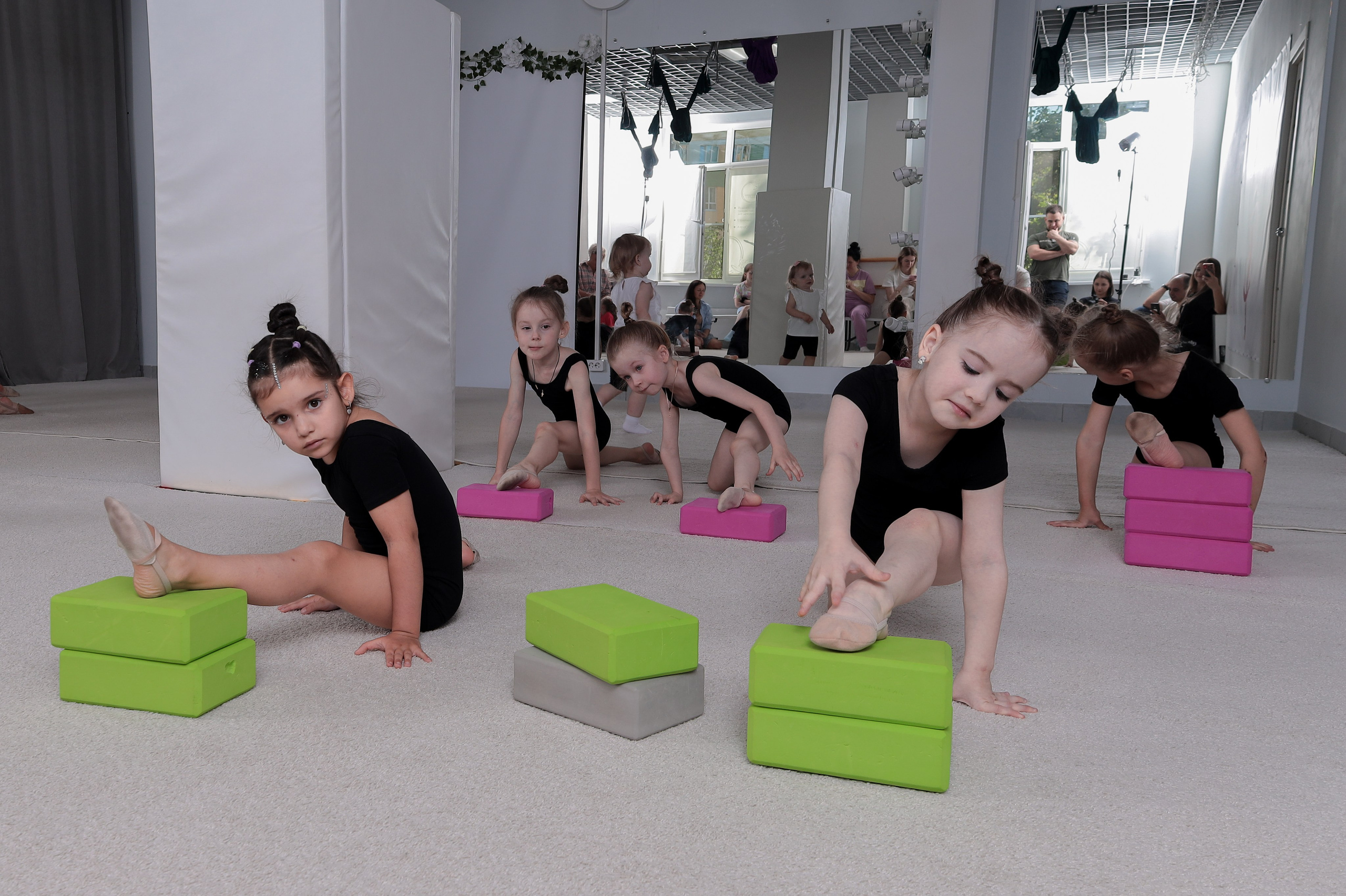 Открытый урок гимнастика. Фотограф Надршина Лилия