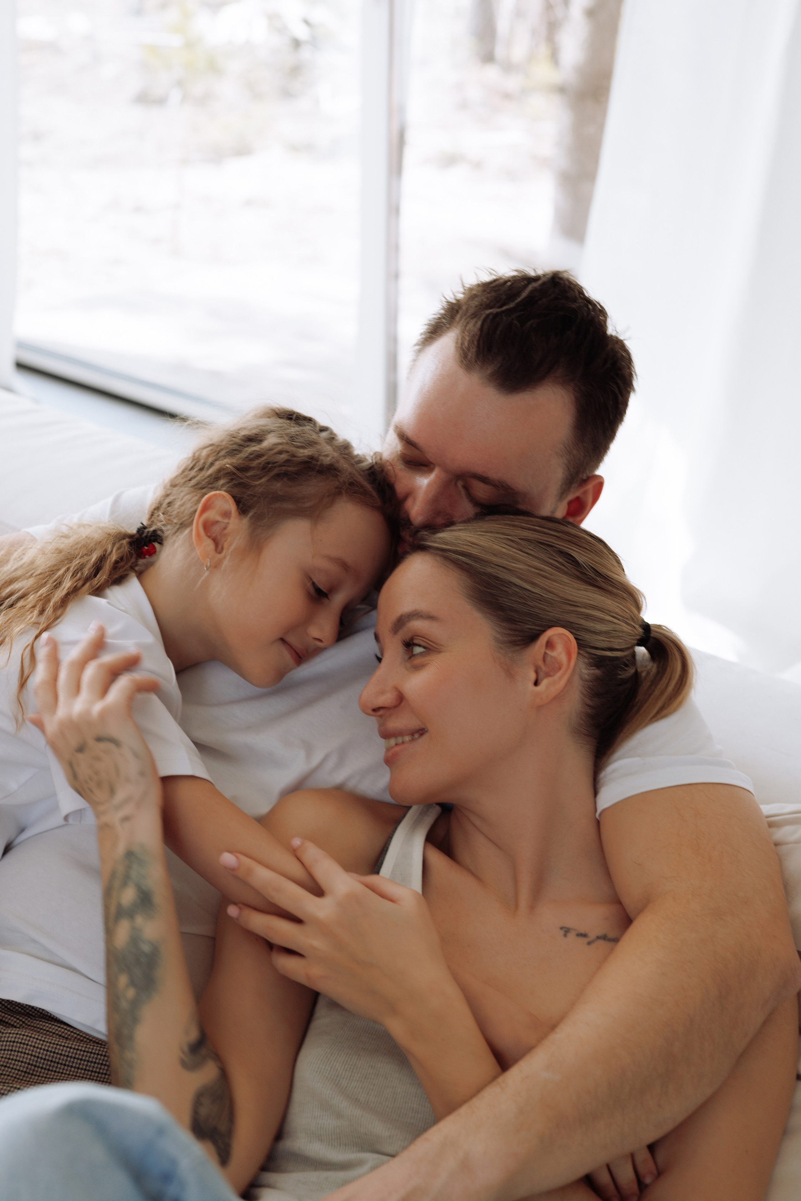 Оксана, Леша и Николь. Женский и семейный фотограф в Томске Алиса Качан