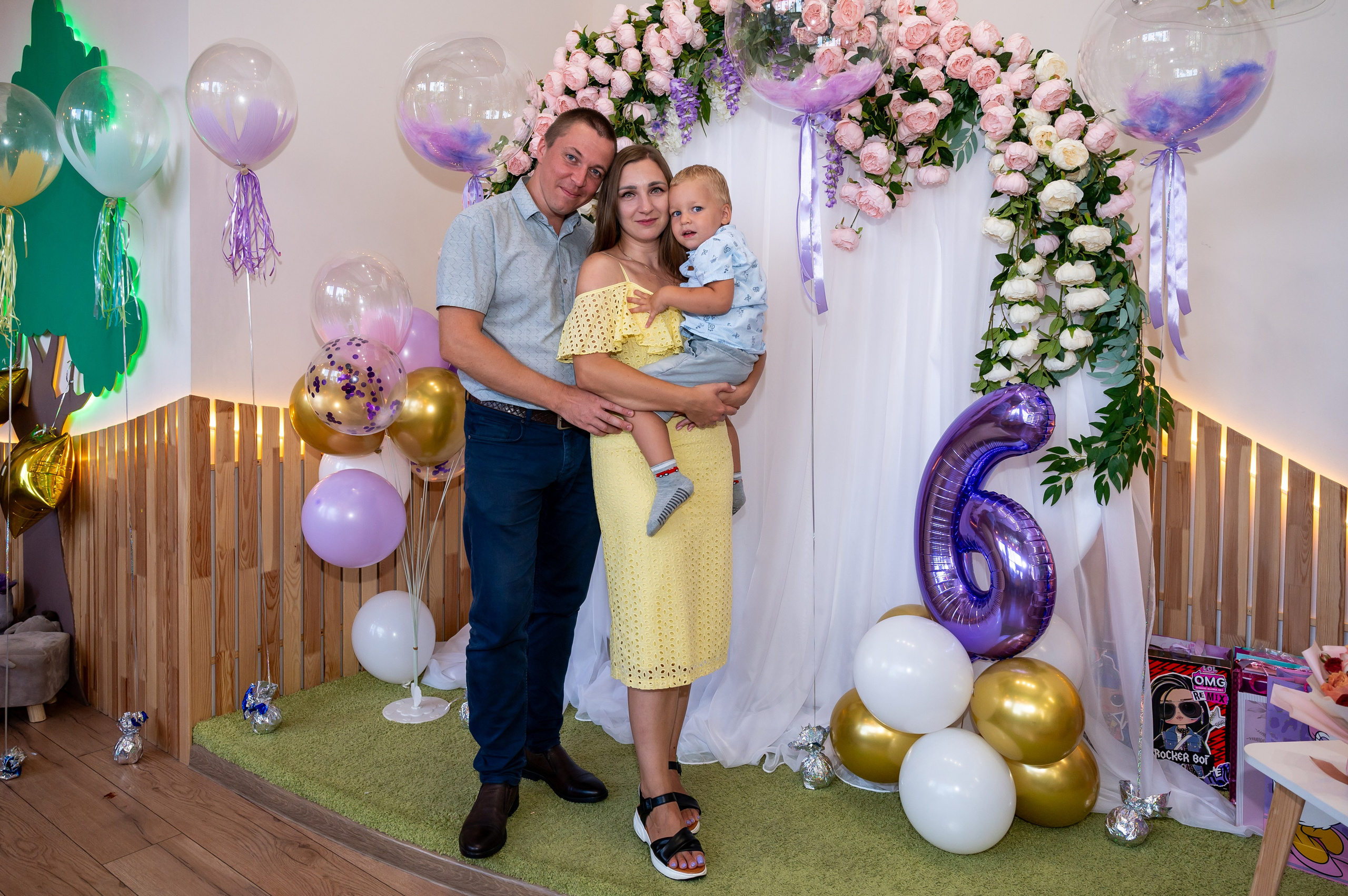 ДР в лофте с фокусником