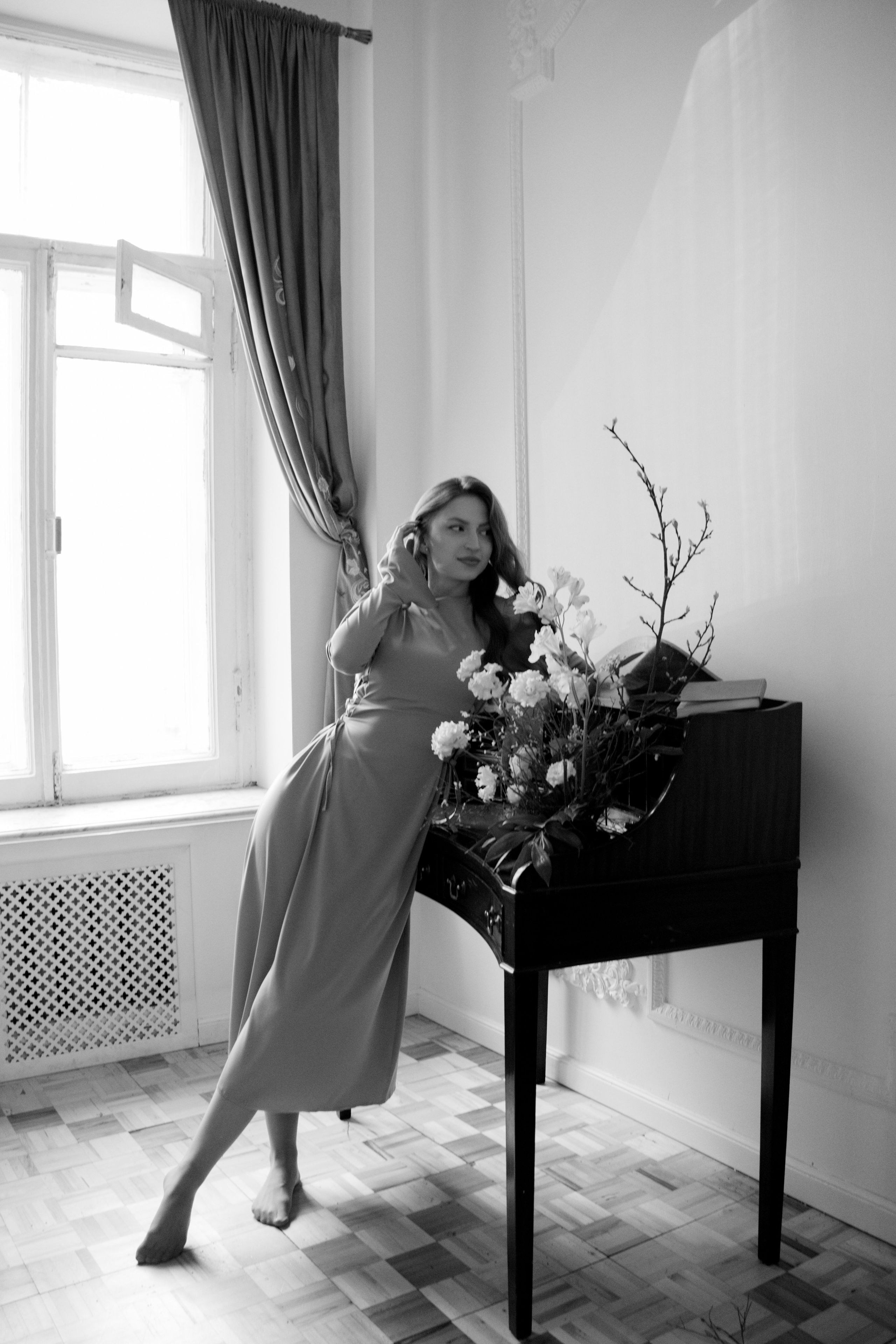 Алина в цветах. Фотограф-ретушер