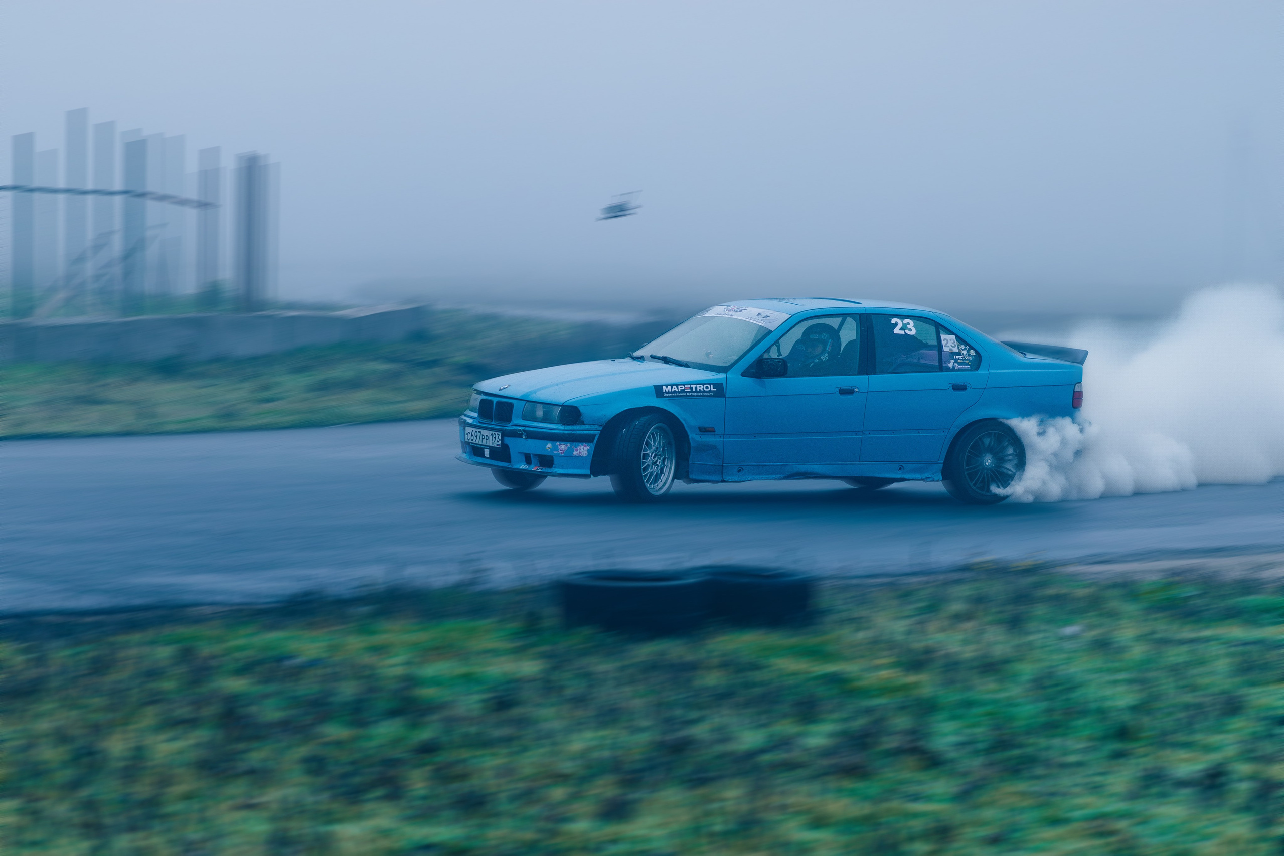 Фотосъёмка профессионального зимнего дрифта в Ростове-на-Дону. Портретный фотограф в Ростове-на-Дону Антон Казарин