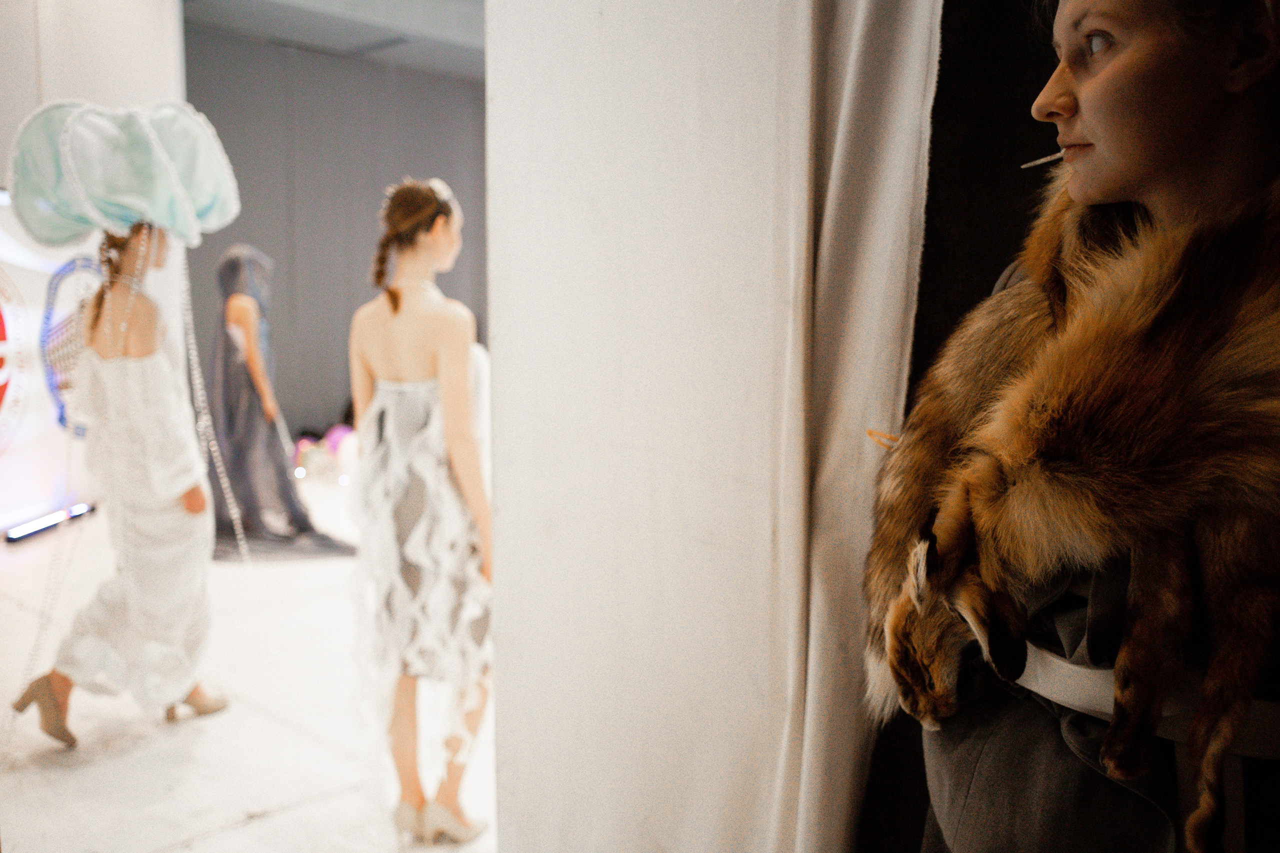 Показ мод «Дыхание весны», закулисье. Samuildyak