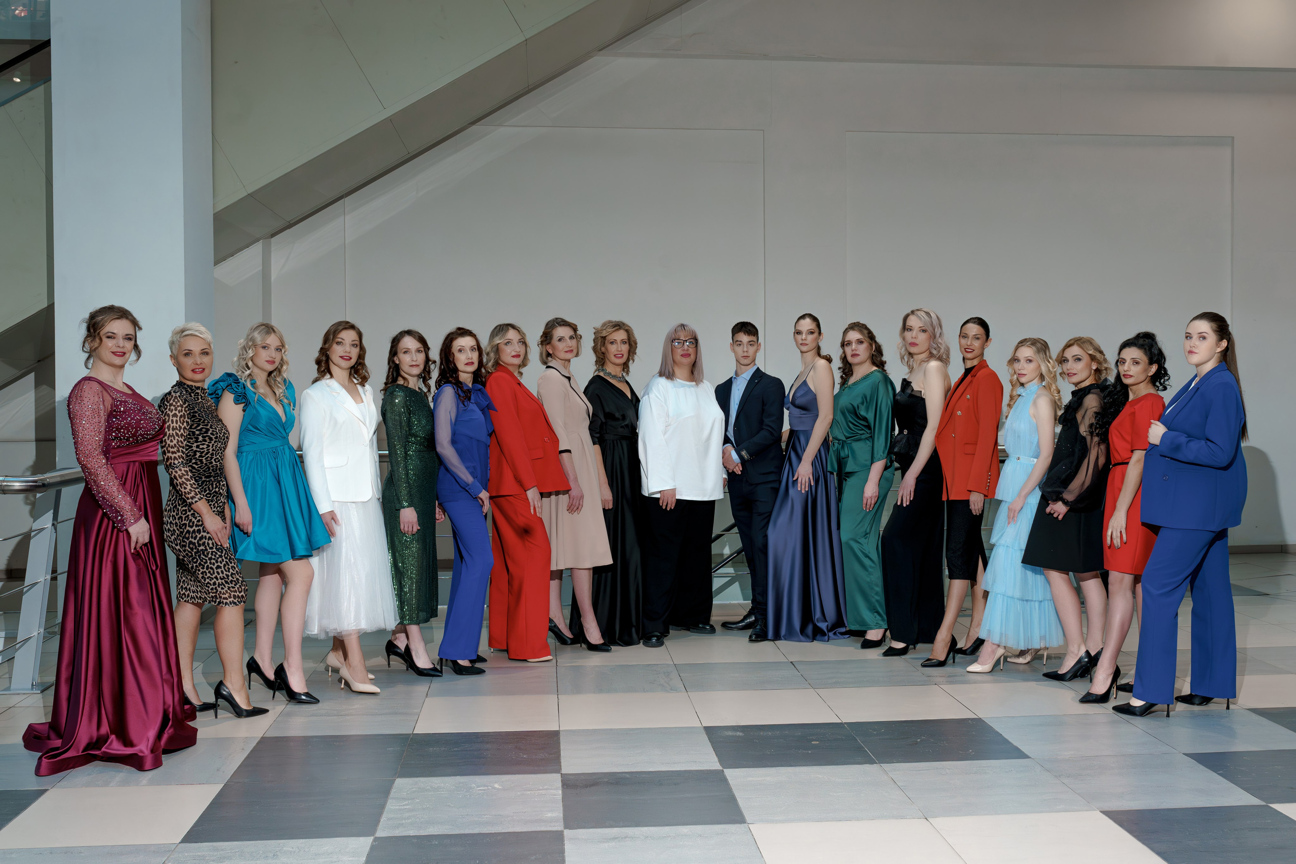 Фотосъемка показа мод для бренда. Фотограф Ким Наталья в Красноярске