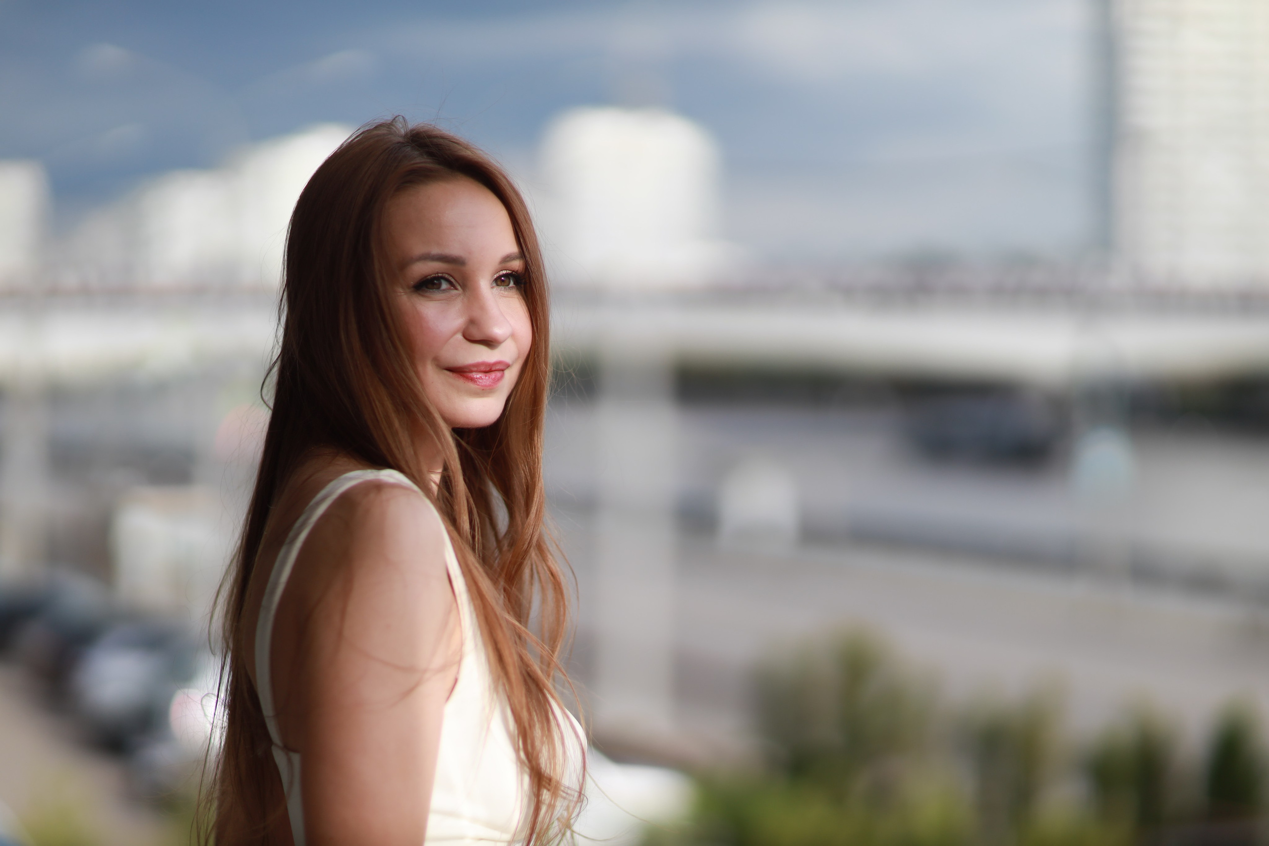 Белое платье. Съемка в студии под ваш запрос, студийные съемки, фотографии архитектурных объектов — Александр Евстигнеев — фотограф Москва