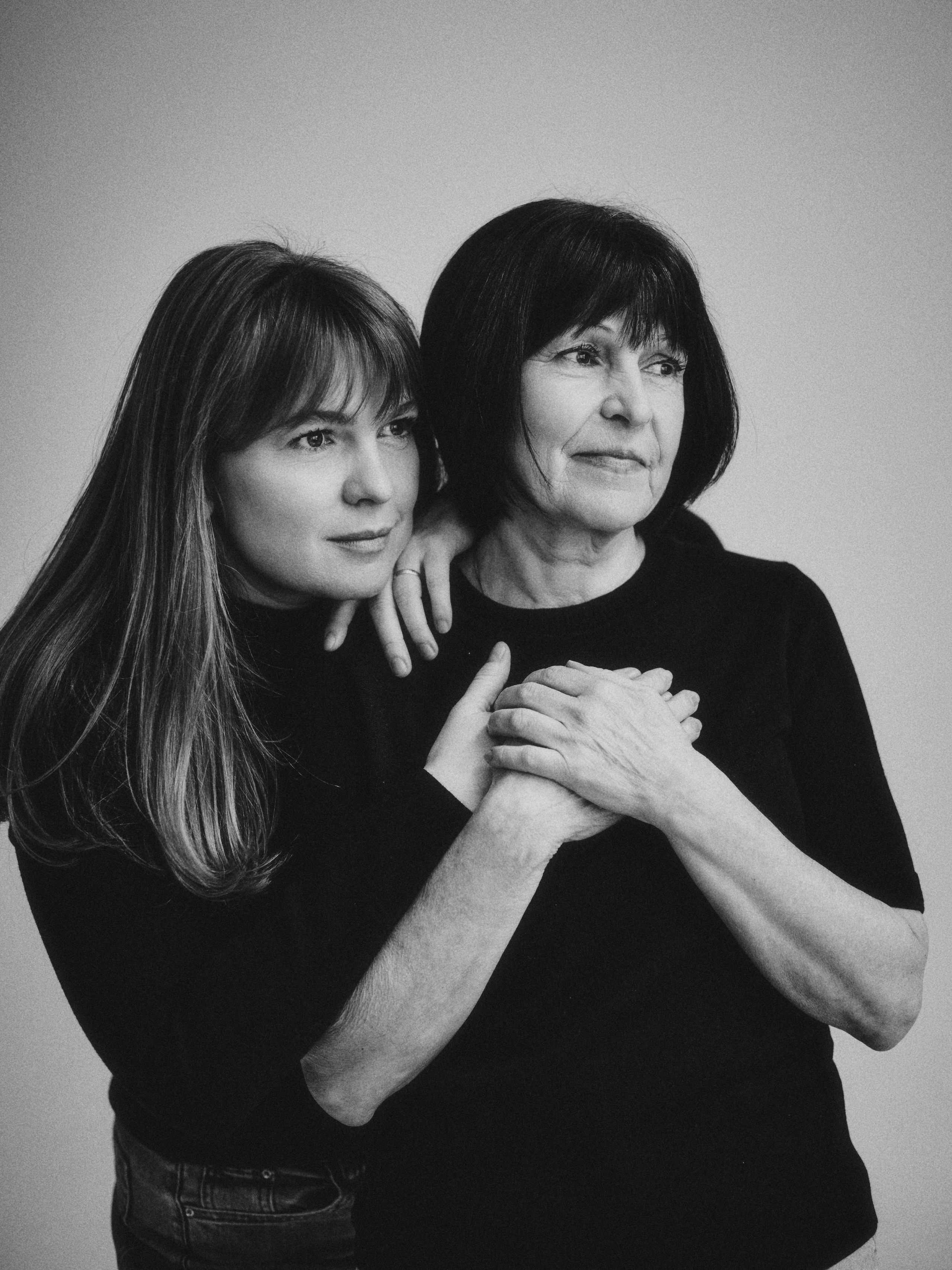 С любимой мамой. Портретный фотограф в Москве Ольга Крылова