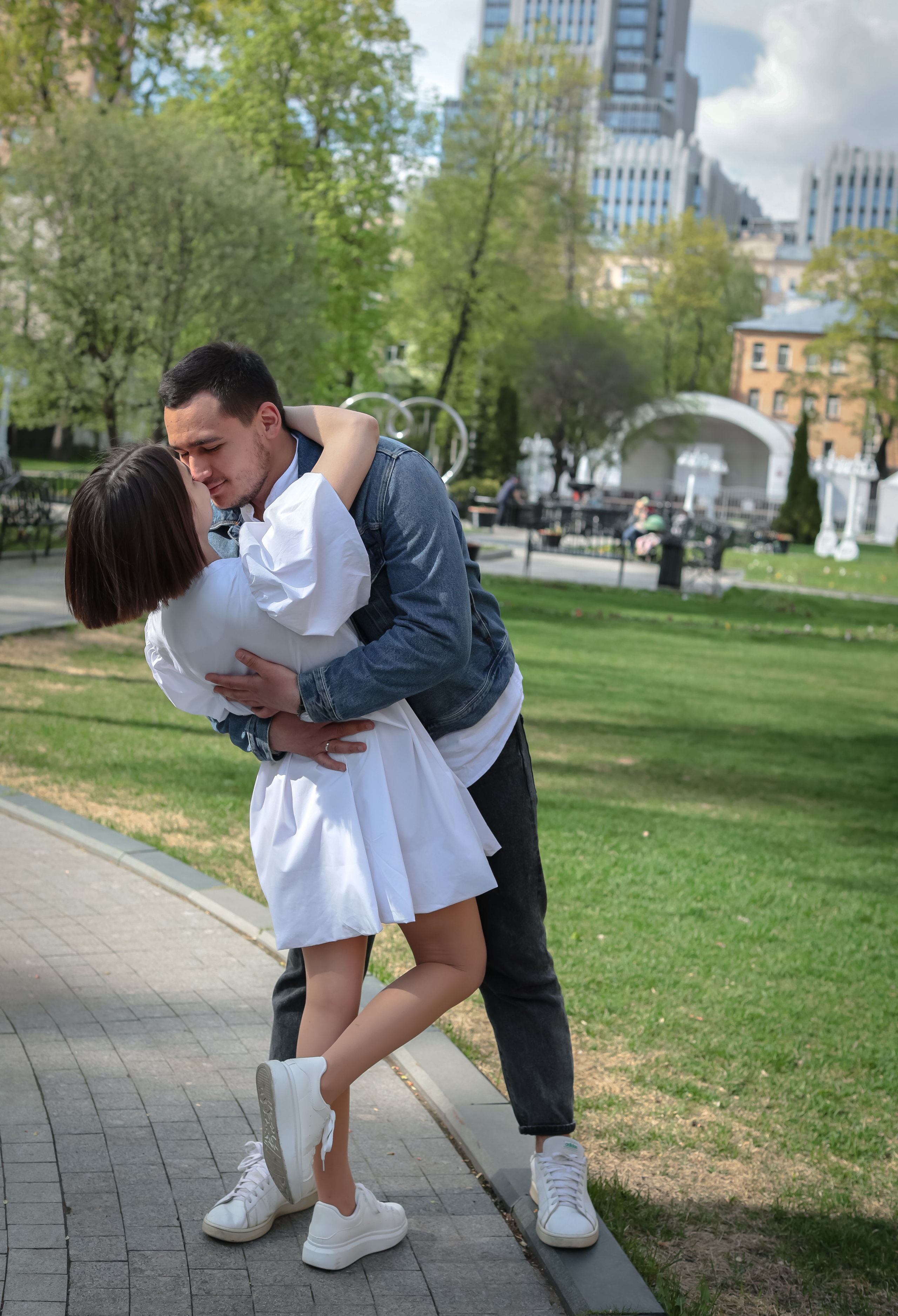 Прогулочная фотосессия для влюблённых. Food-фотограф, предметный, семейный, фотограф в Москве, Асеева Яна