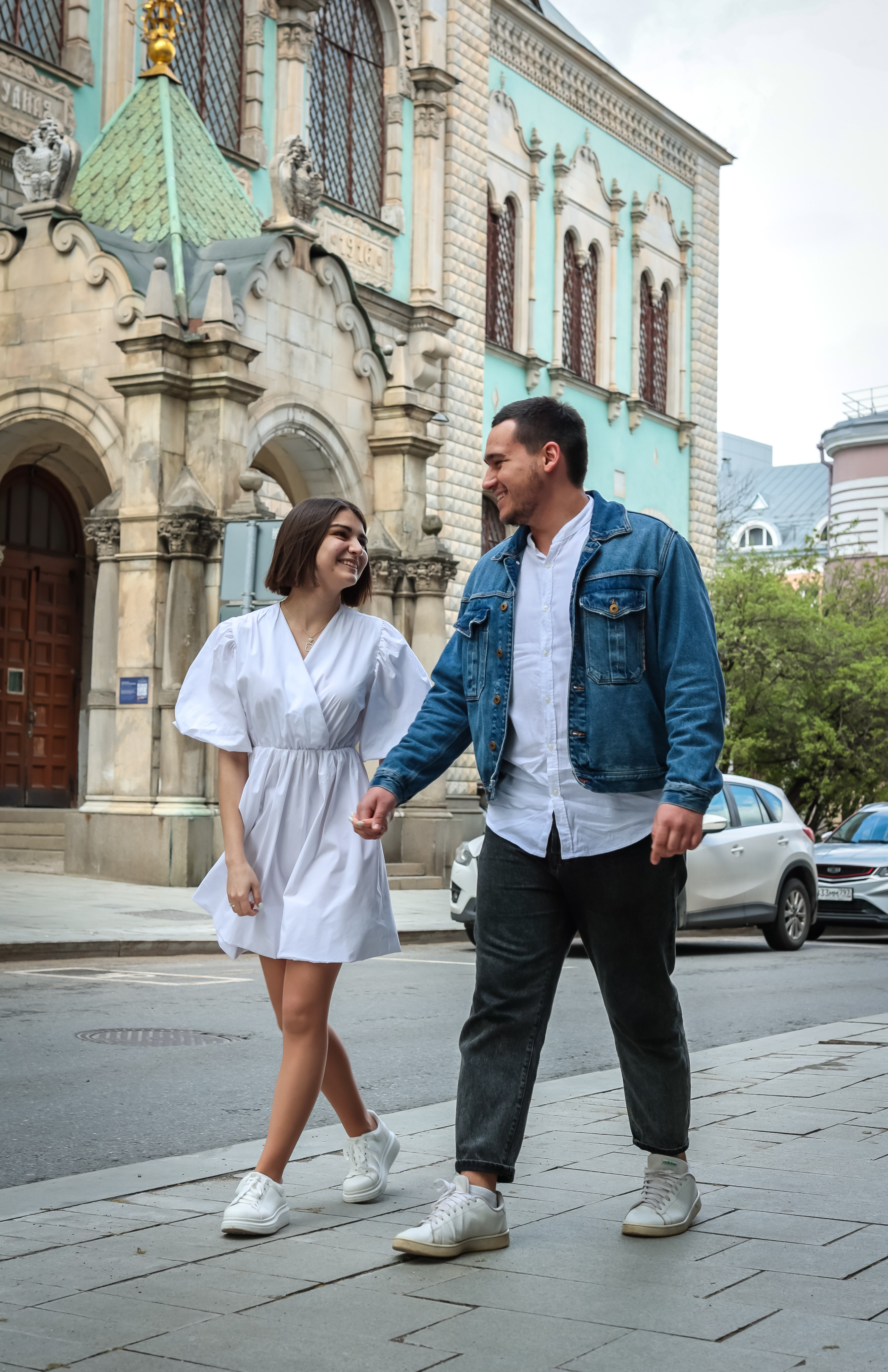 Прогулочная фотосессия для влюблённых. Food-фотограф, предметный, семейный, фотограф в Москве, Асеева Яна