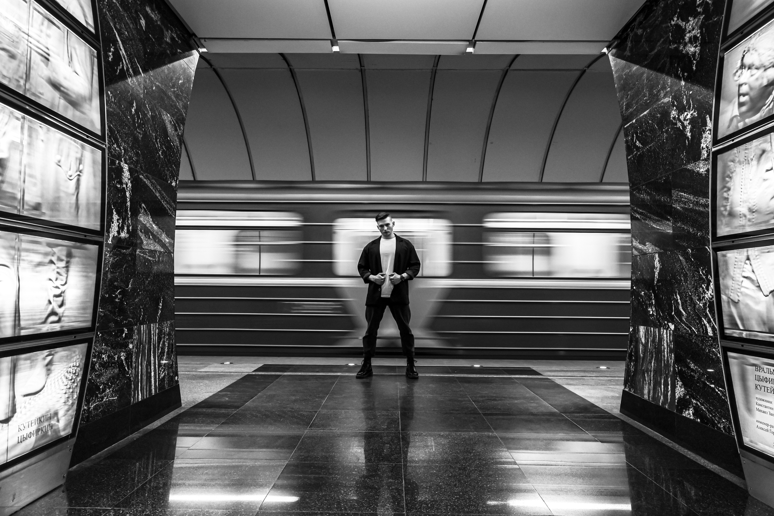 фотосессия в метро