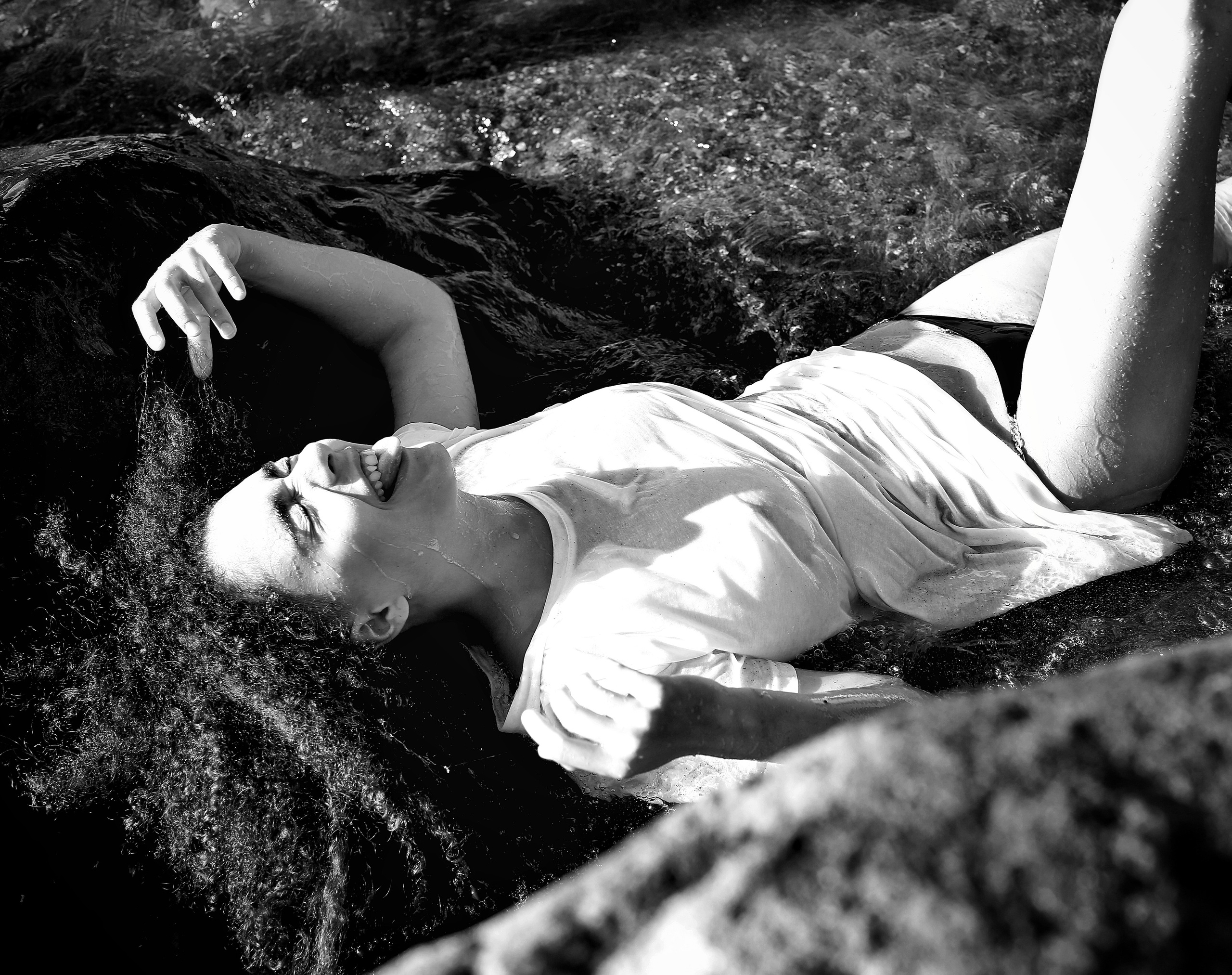 съёмка на море