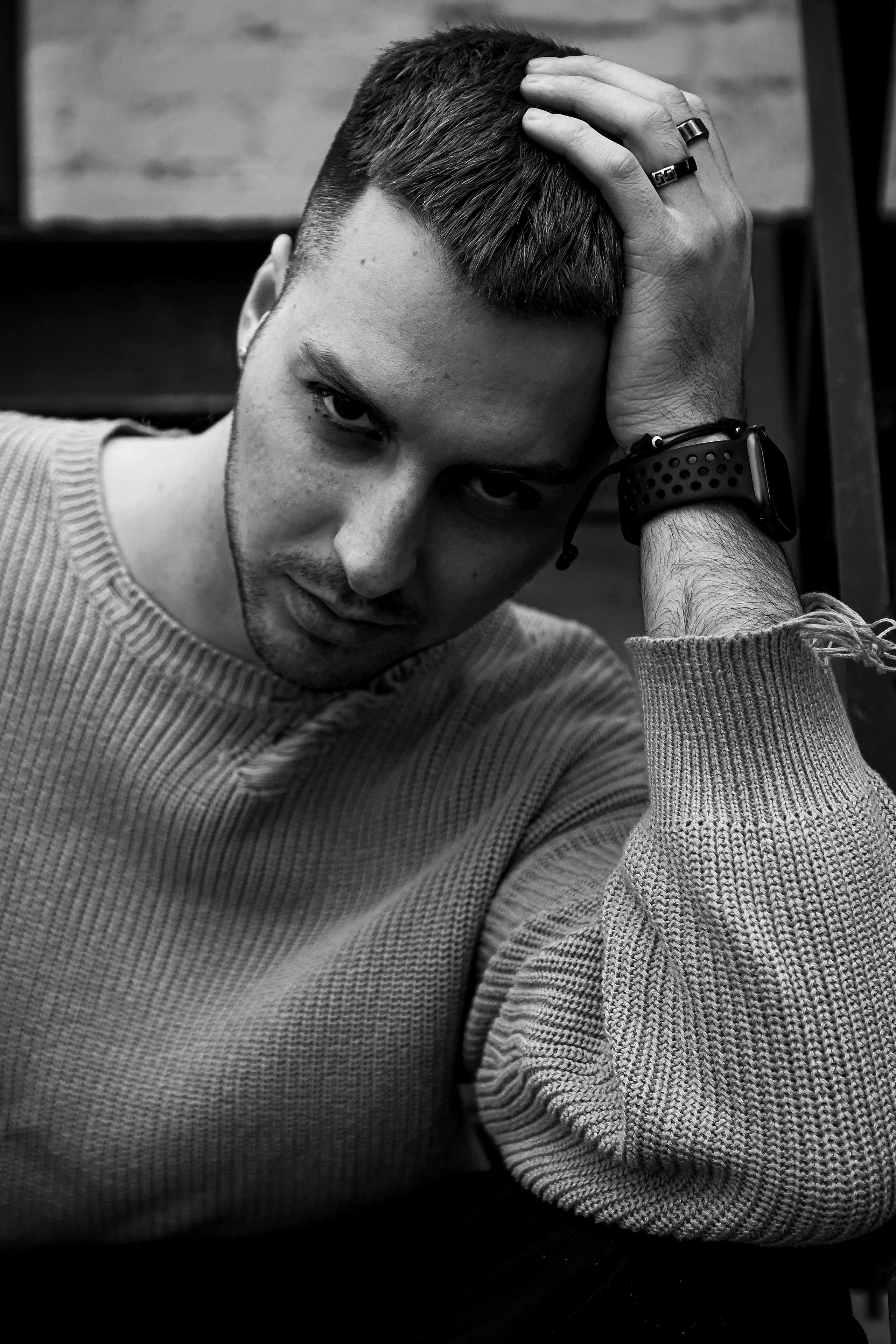 Мужской портрет. Food-фотограф, предметный, семейный, фотограф в Москве, Асеева Яна