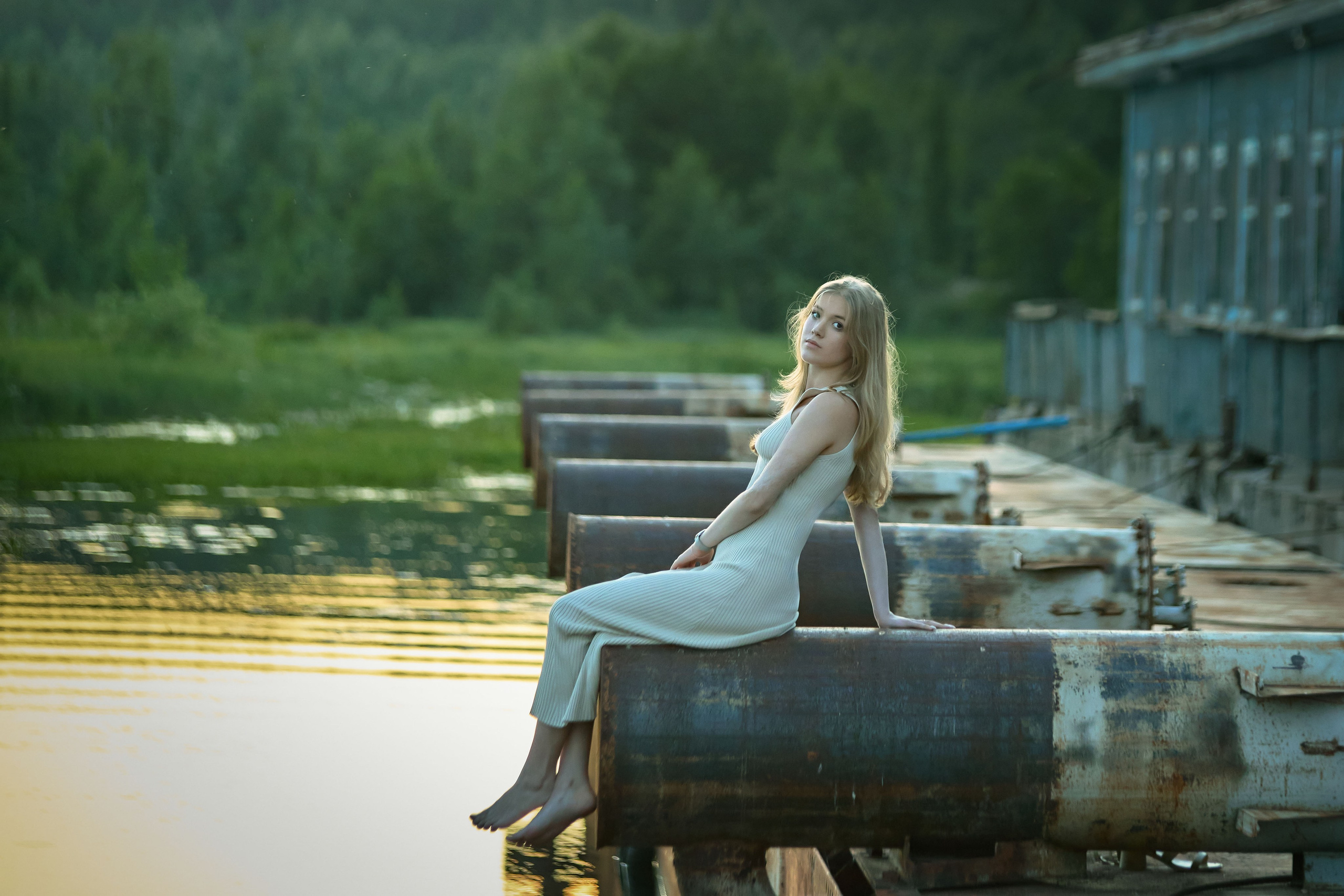 Фотосессия за волгой на пристани. Владимир Суздалов (ProMaXe) — Портретный фотограф, тематические фотосессии в Чебоксарах