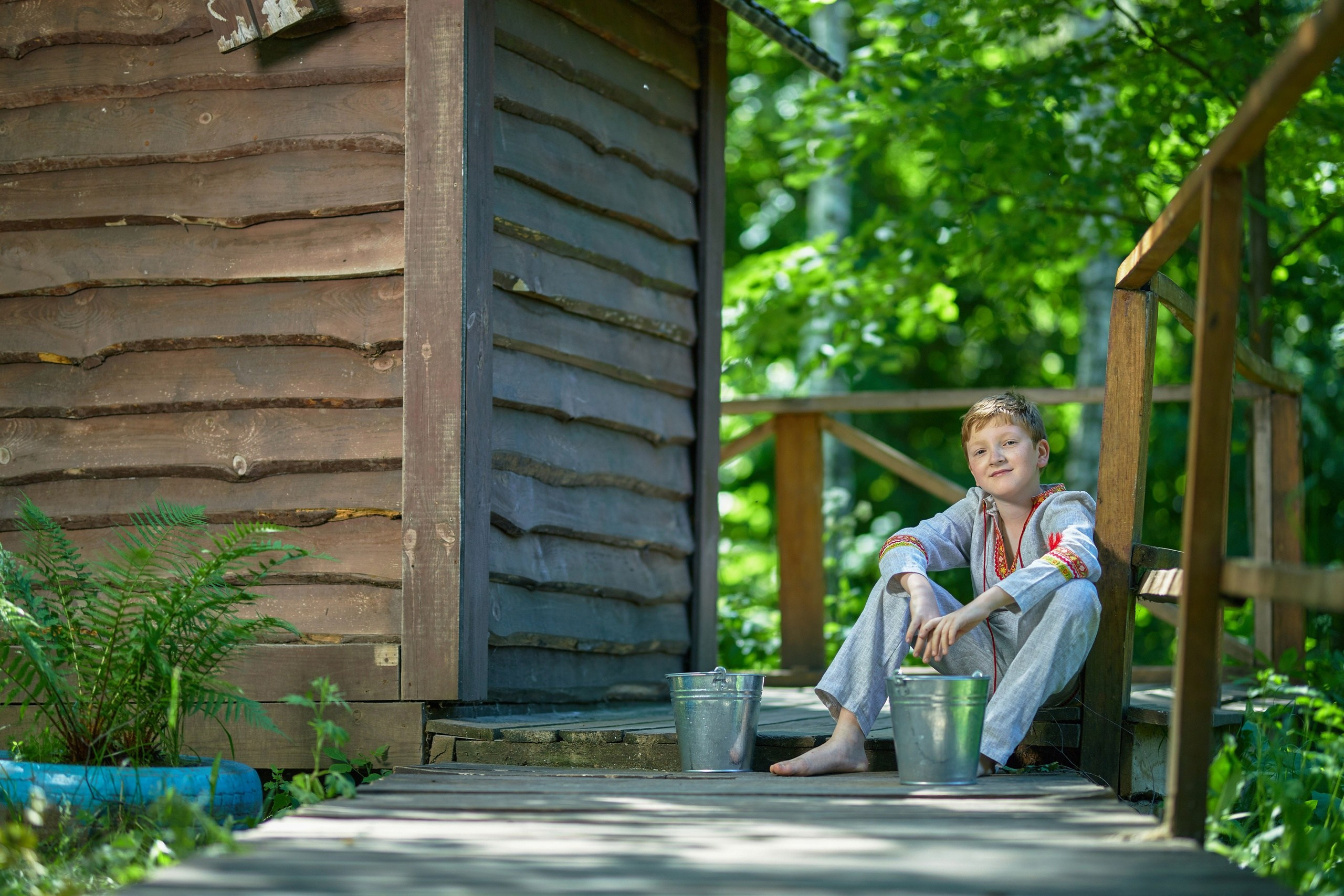 Детская фотосессия в народных костюмах. Владимир Суздалов (ProMaXe) — Портретный фотограф, тематические фотосессии в Чебоксарах