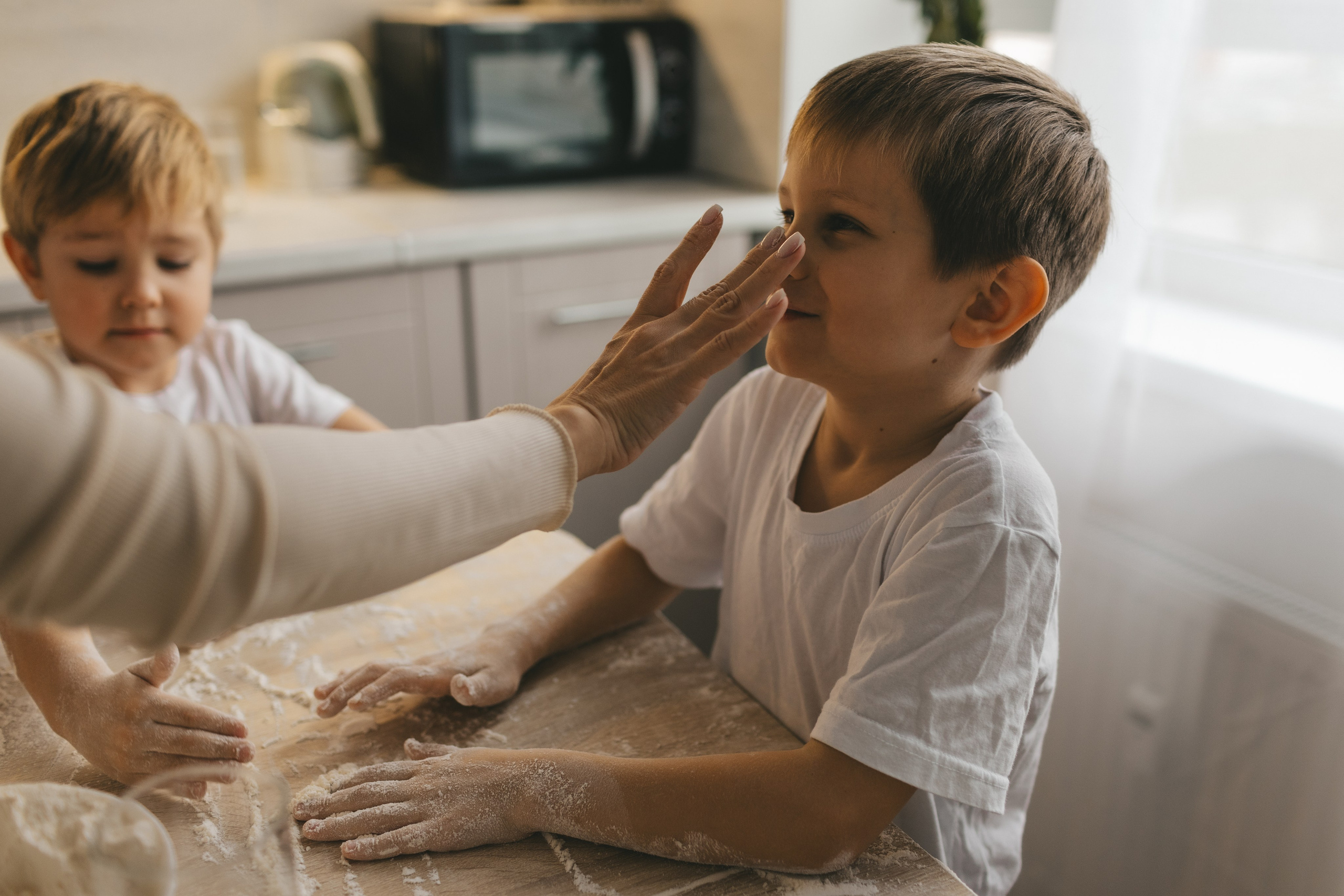 Готовим печеньки. Семейный и детский фотограф и видеограф в Москве, Дрокина Наталья