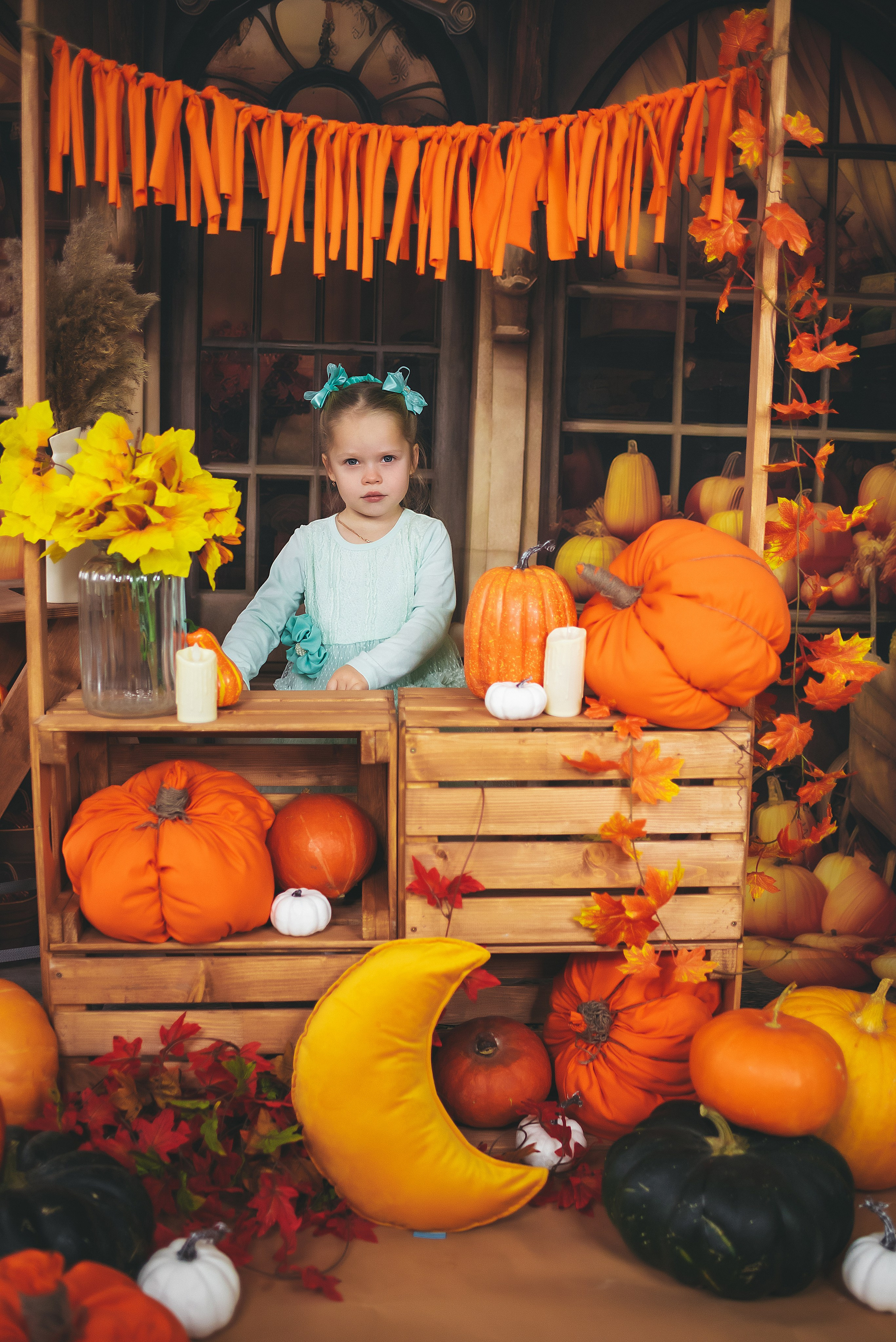 ПРОЕКТ осенний «Тыковки». Семейный и детский фотограф в Тейково