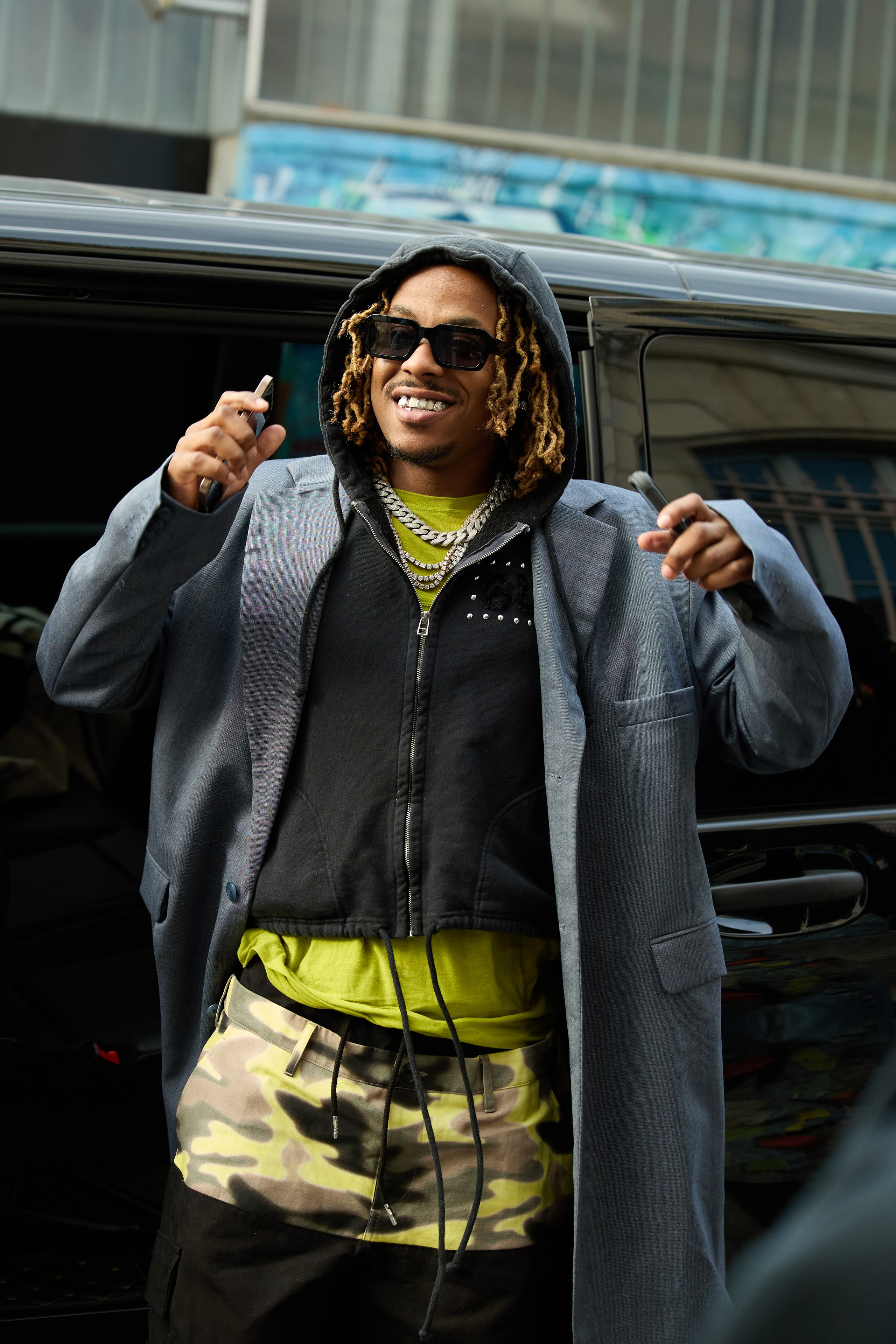 PFW MENSWEAR FALL/WINTER 25/26 BLUEMARBLE. Photographer in Milan Ivan Goncharov