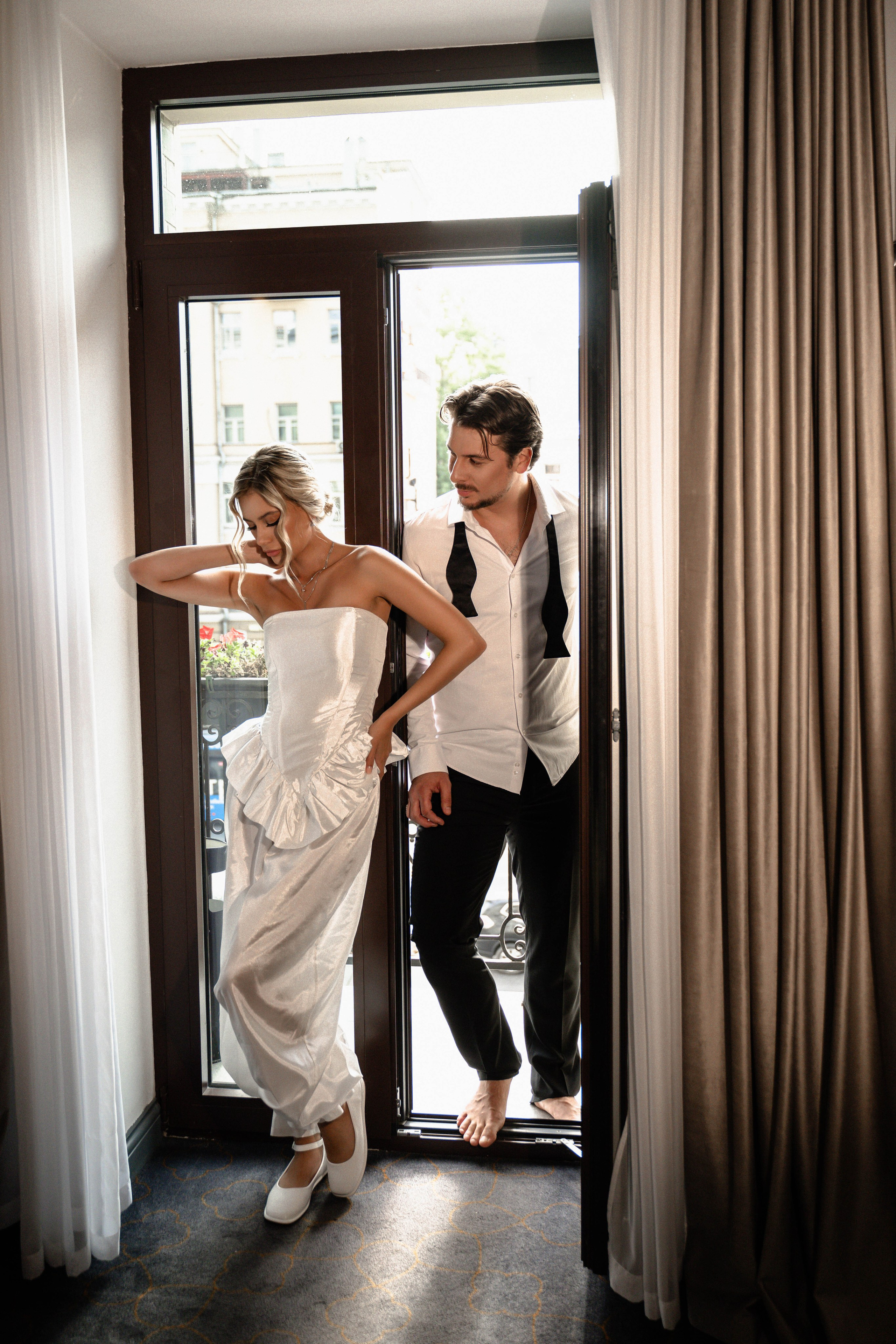 Свадебное утро в отеле Москвы. Фотограф Чекмагуш Уфа Хансверова Зарина