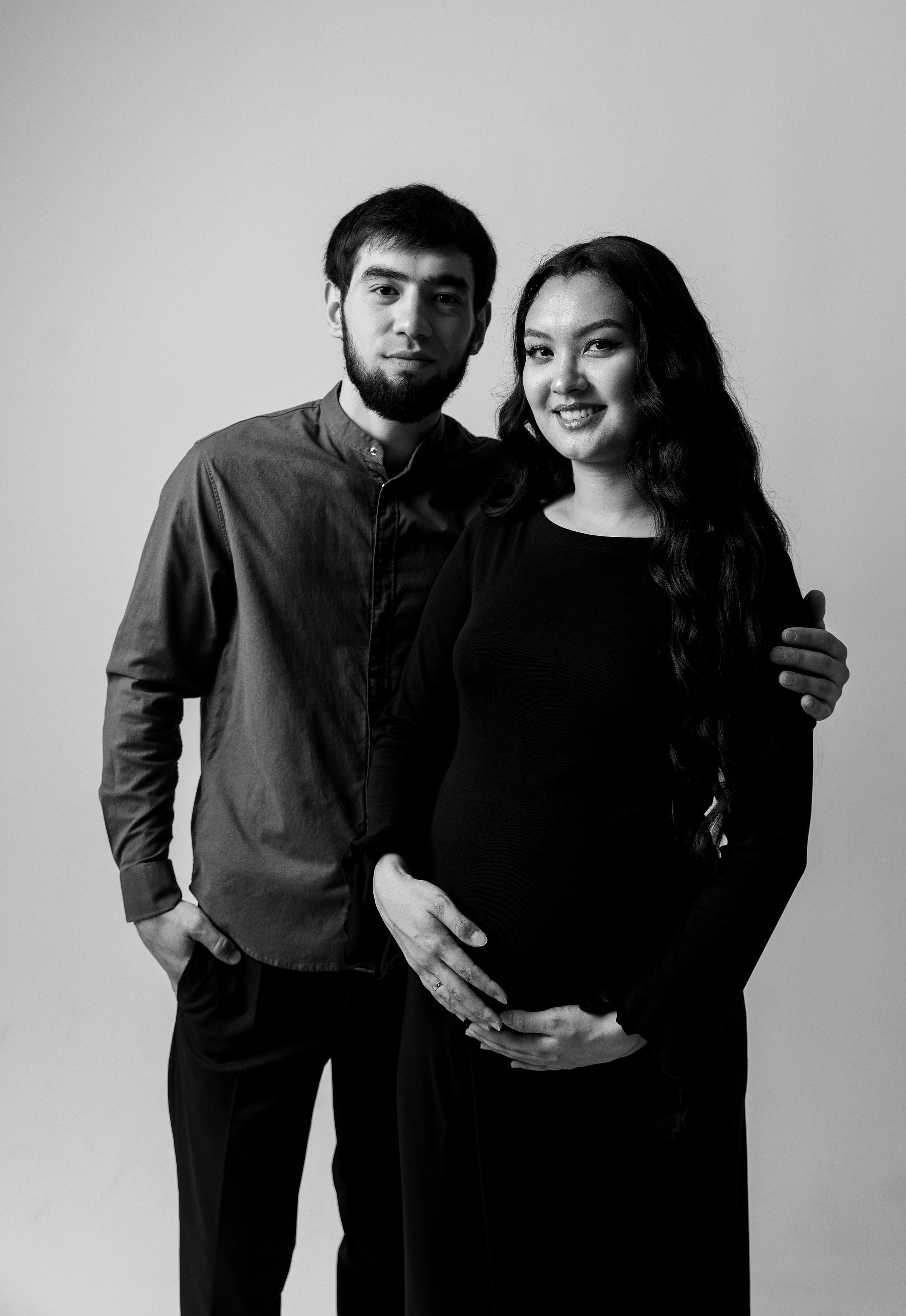 Жубаныш и Аружан (беременность)