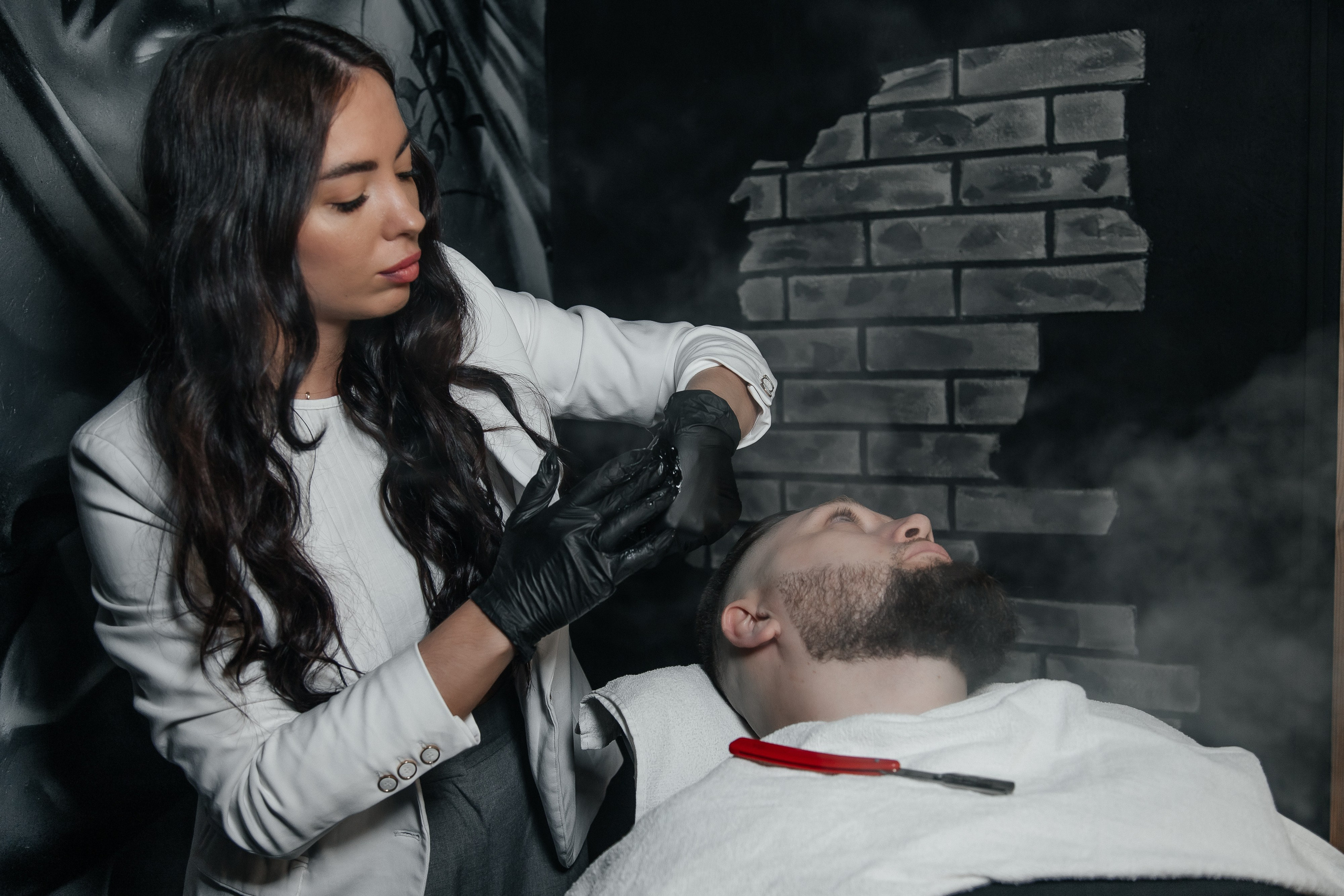 Барбершоп. Креативный и женский Фотограф Омске Наталья Лебедева