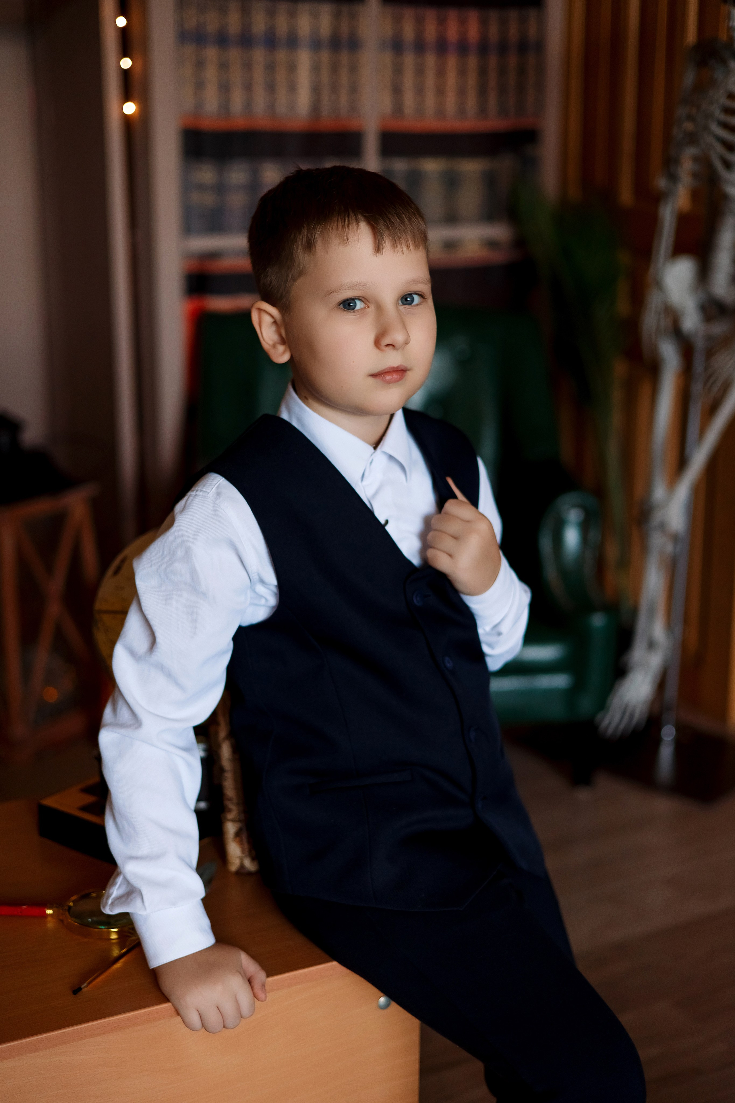 4 класс фотосессия в фотостудии. Фотограф Любовь Корниенко, Примоский край