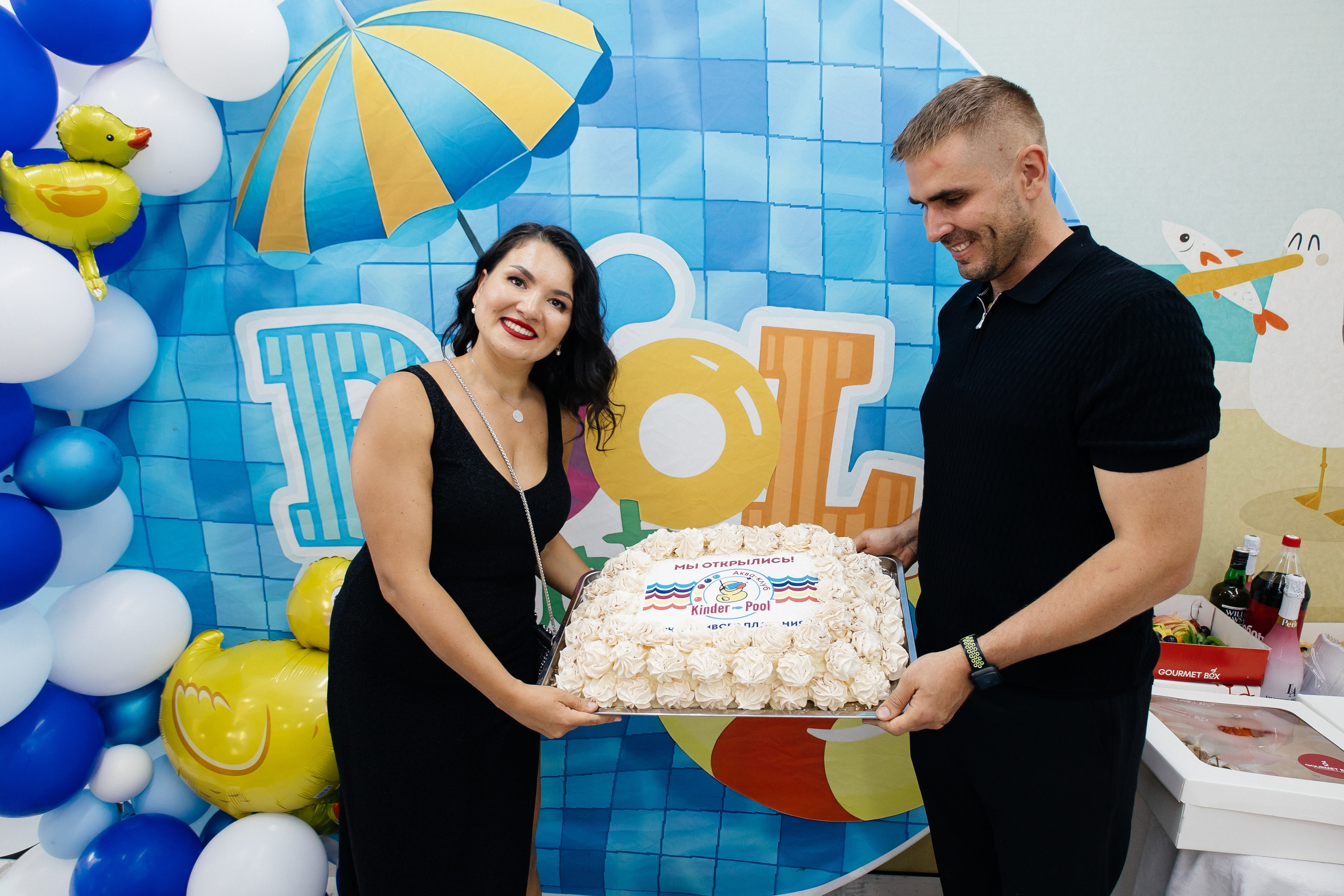 Открытие бассейна. Фотограф в Иркутске