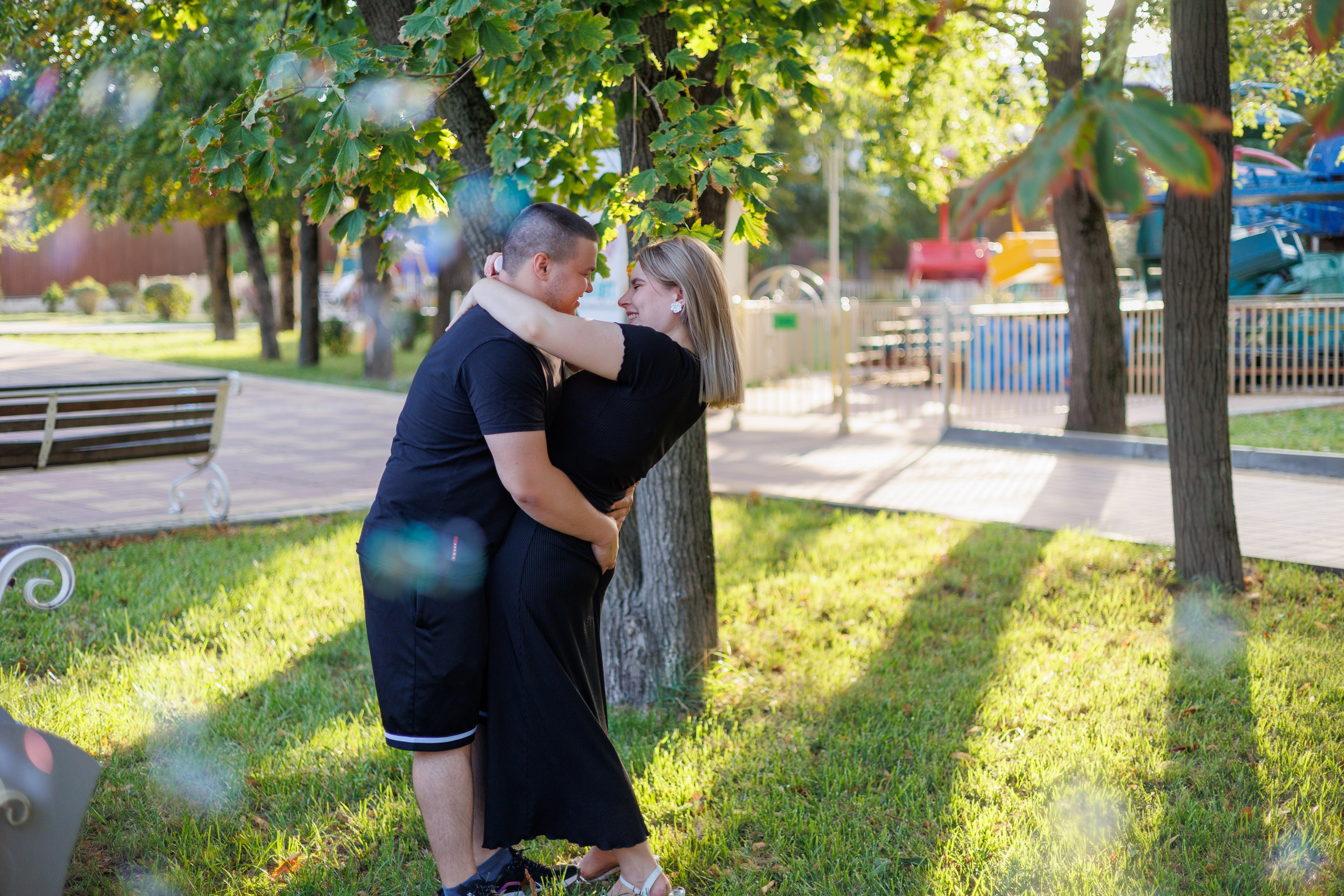 Прогулка в парке. Свадебный и семейный фотограф в Армавире