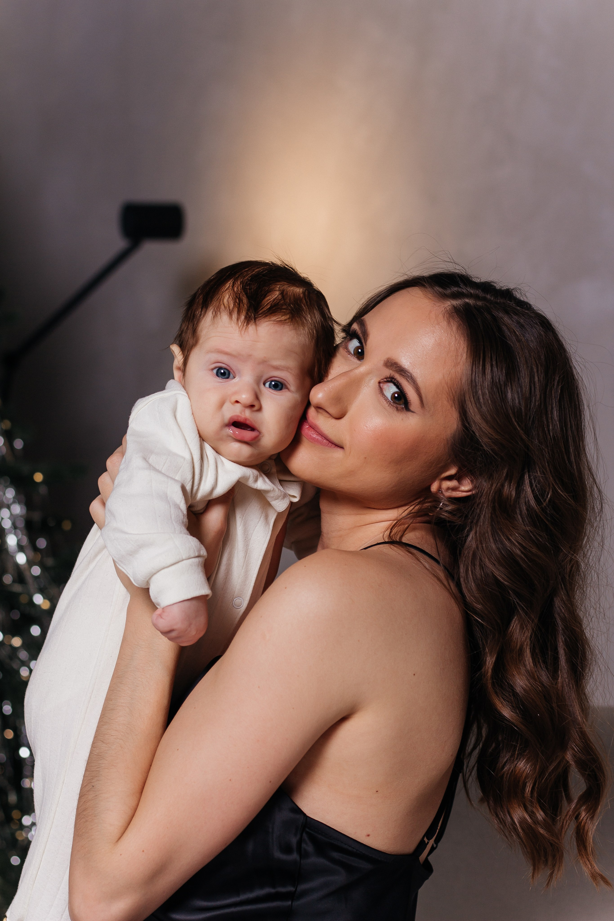 Стильный семейный New Year. Фотограф Красноярск Архипова Алина