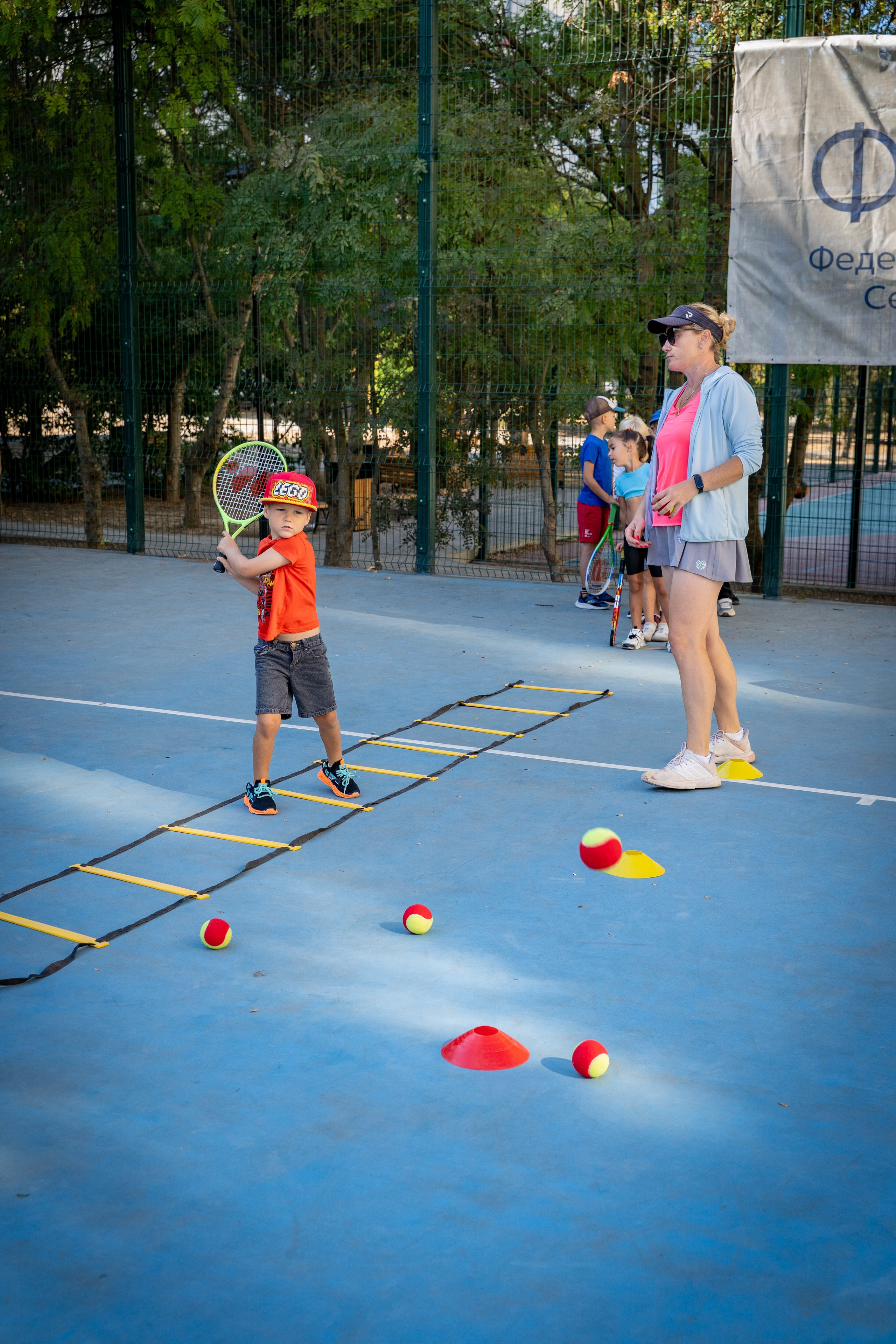 Федерация тенниса Севастополь. Малыши. Анастасия Дунаева. Фотограф в Севастополе